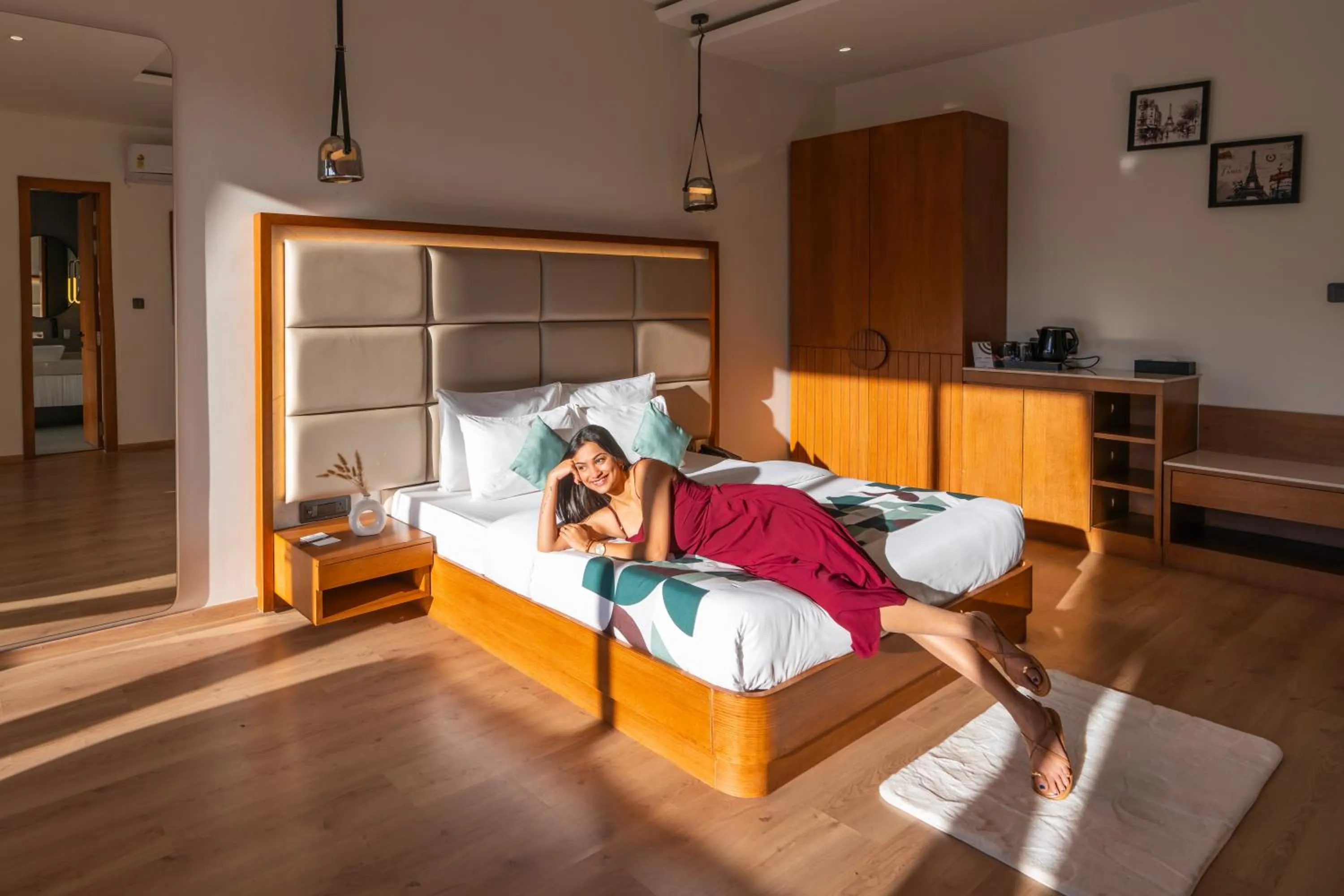 Bed in Moustache Select Nainital- Onsite Parking