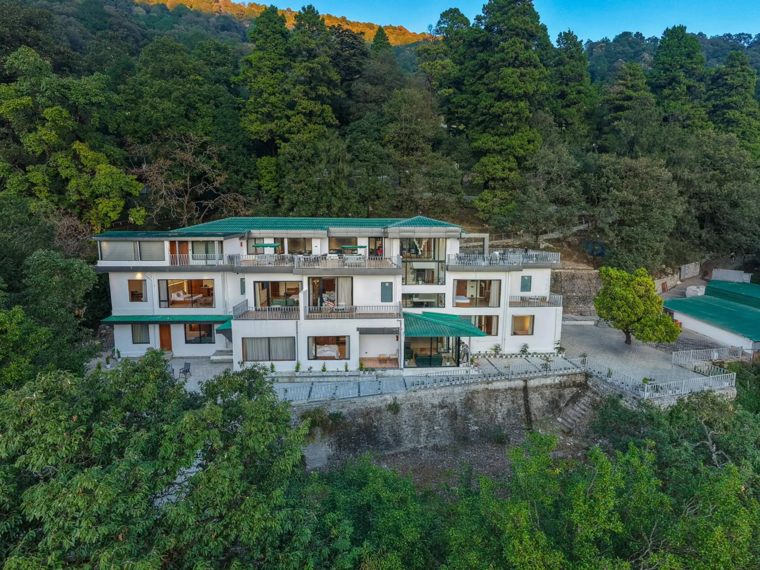Property building in Moustache Select Nainital- Onsite Parking