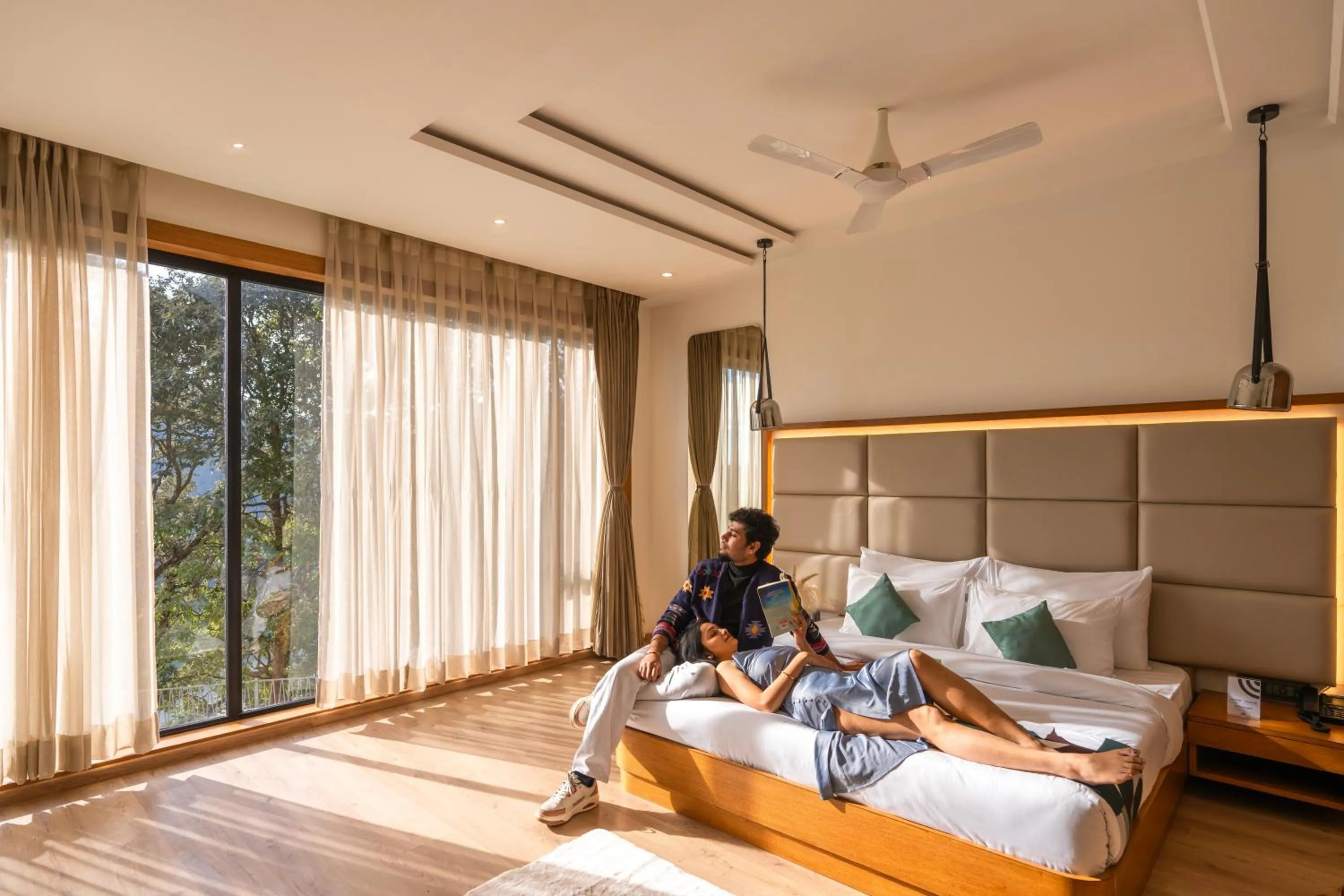 Bed in Moustache Select Nainital- Onsite Parking