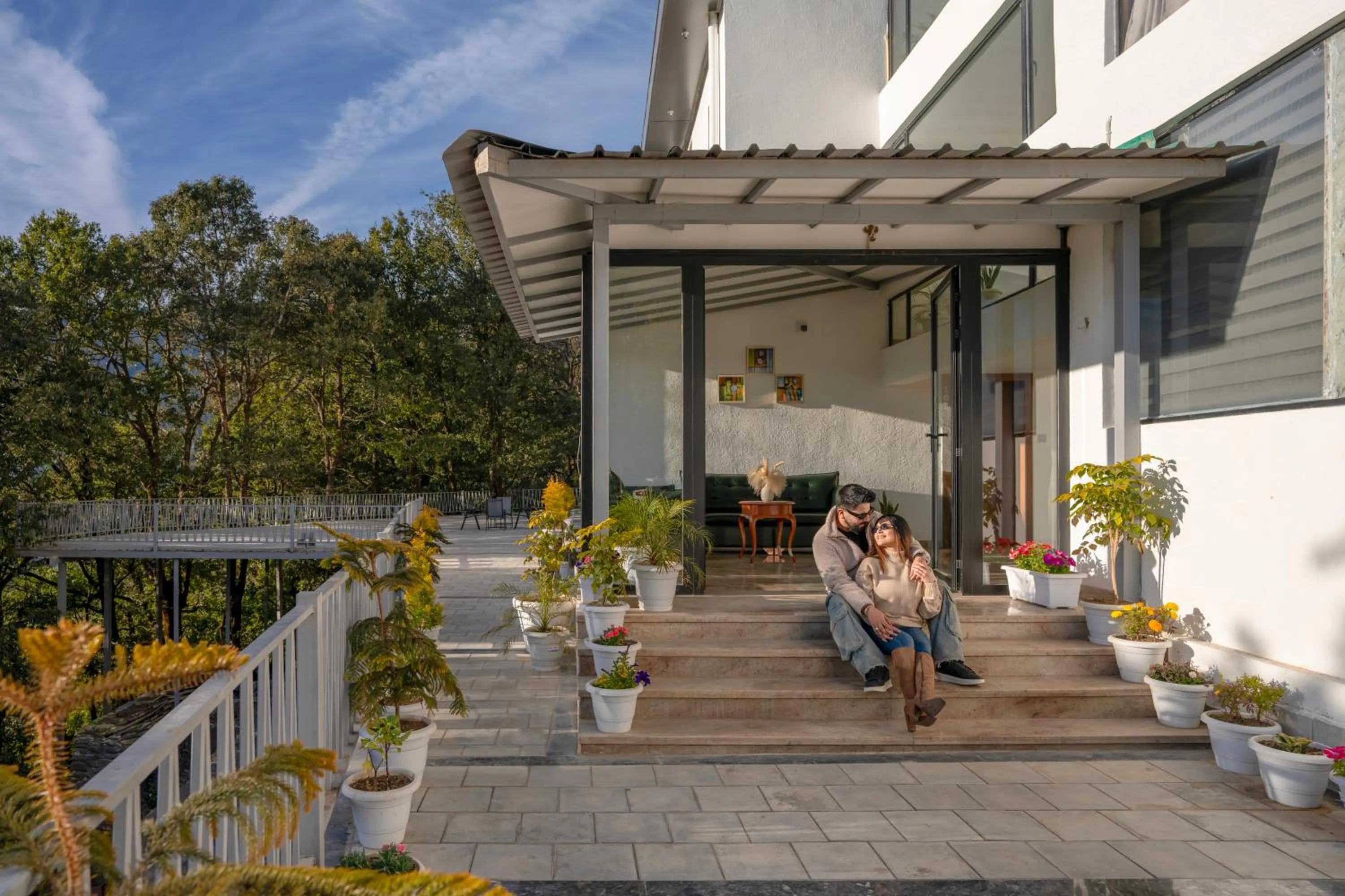 Property building in Moustache Select Nainital- Onsite Parking