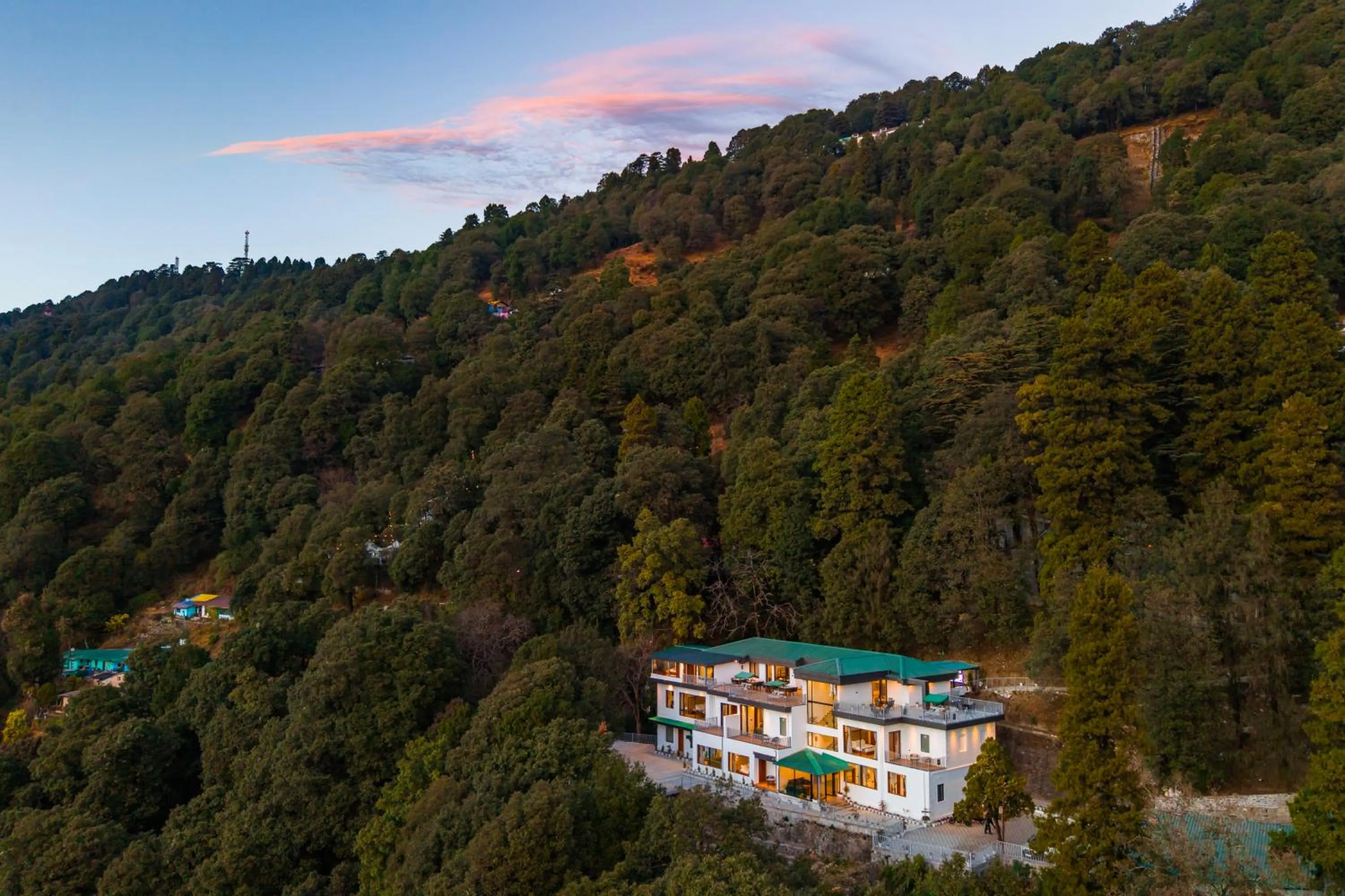 Property building in Moustache Select Nainital- Onsite Parking