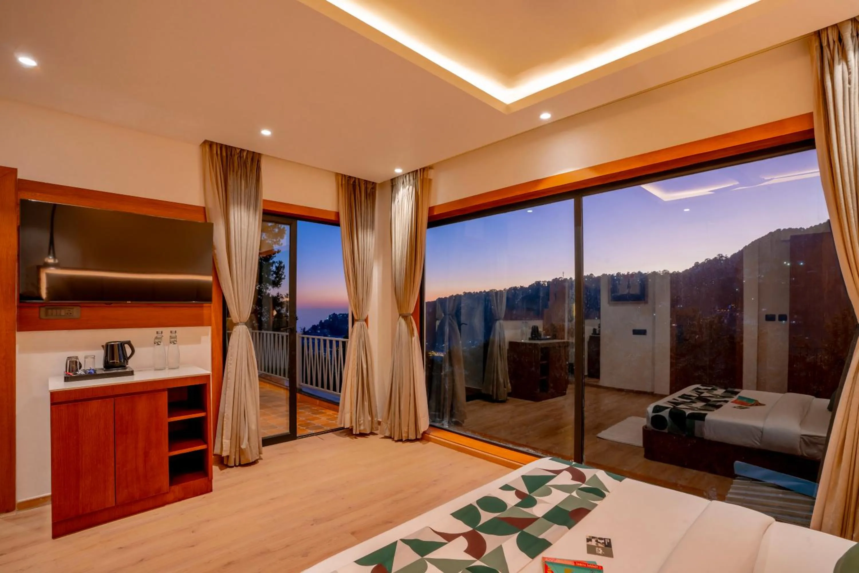 Bed in Moustache Select Nainital- Onsite Parking