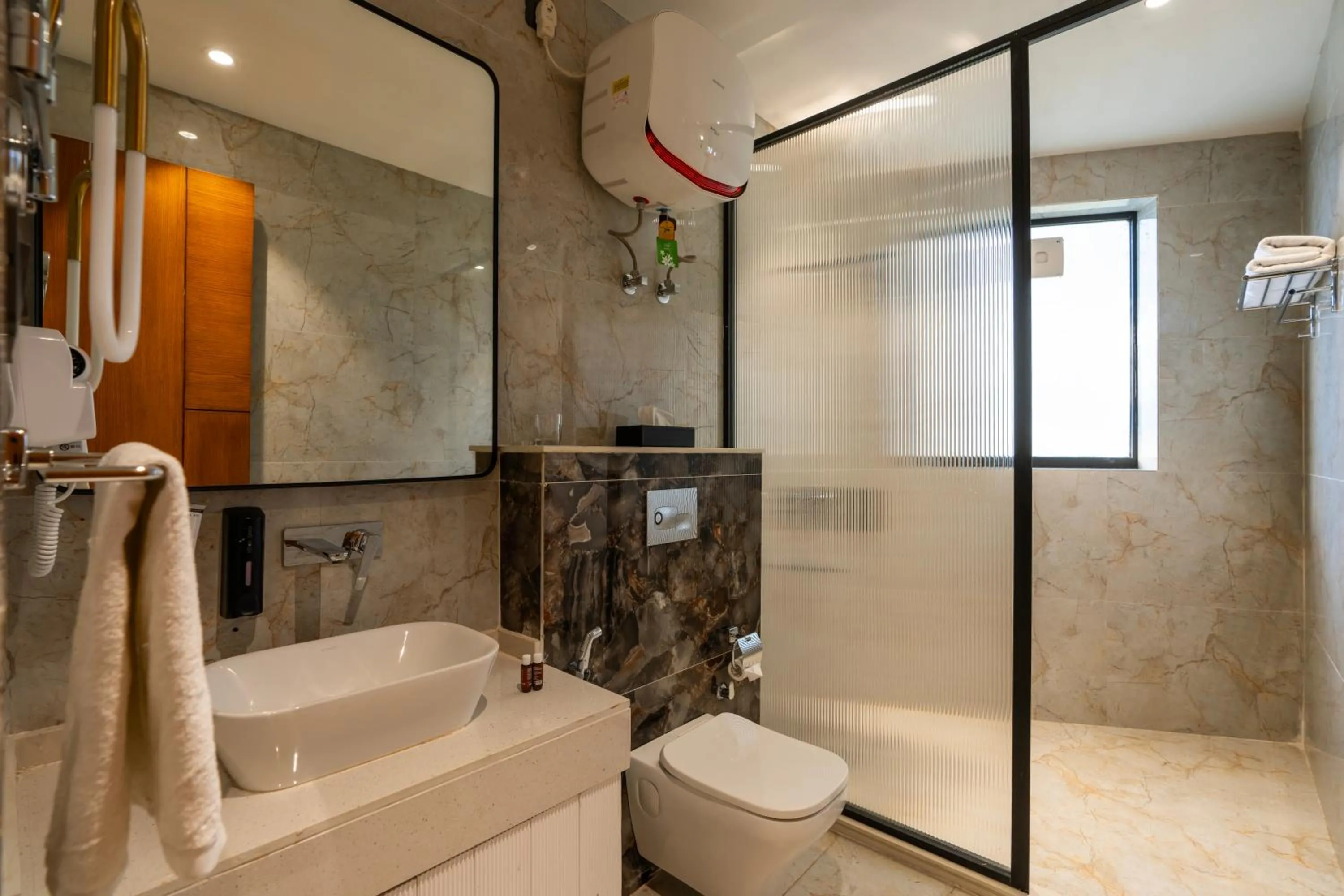 Bathroom in Moustache Select Nainital- Onsite Parking