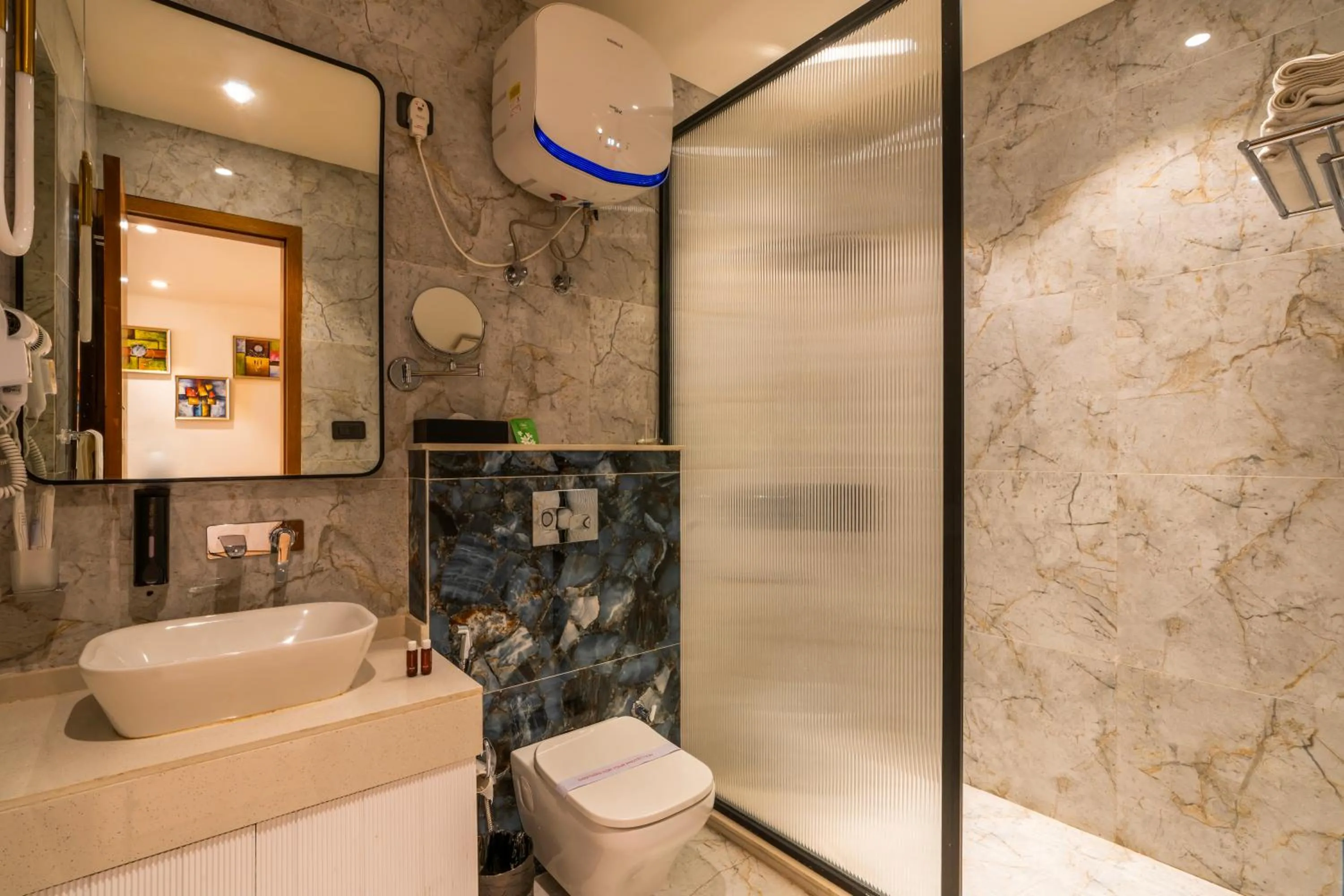 Toilet in Moustache Select Nainital- Onsite Parking