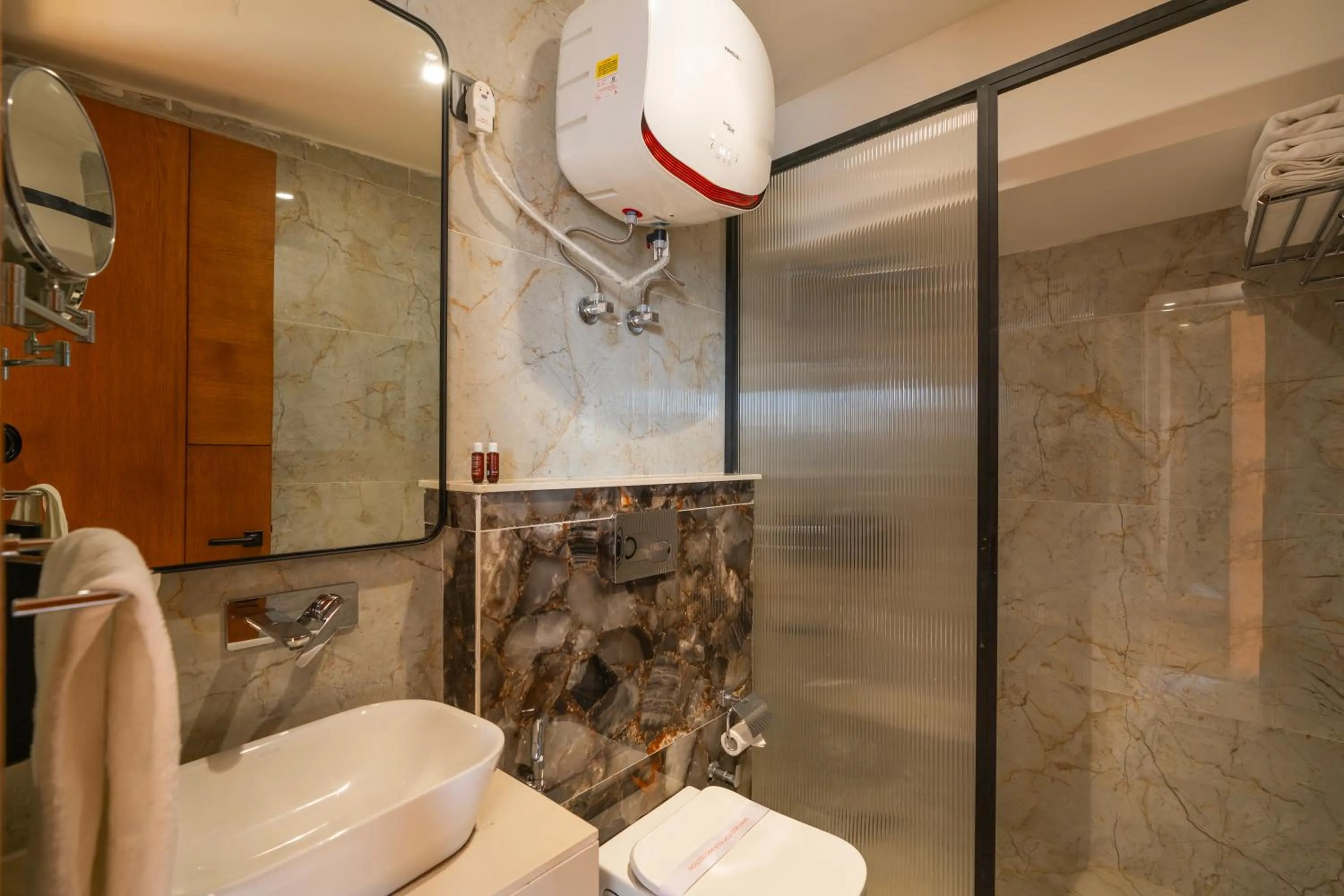 Bathroom in Moustache Select Nainital- Onsite Parking