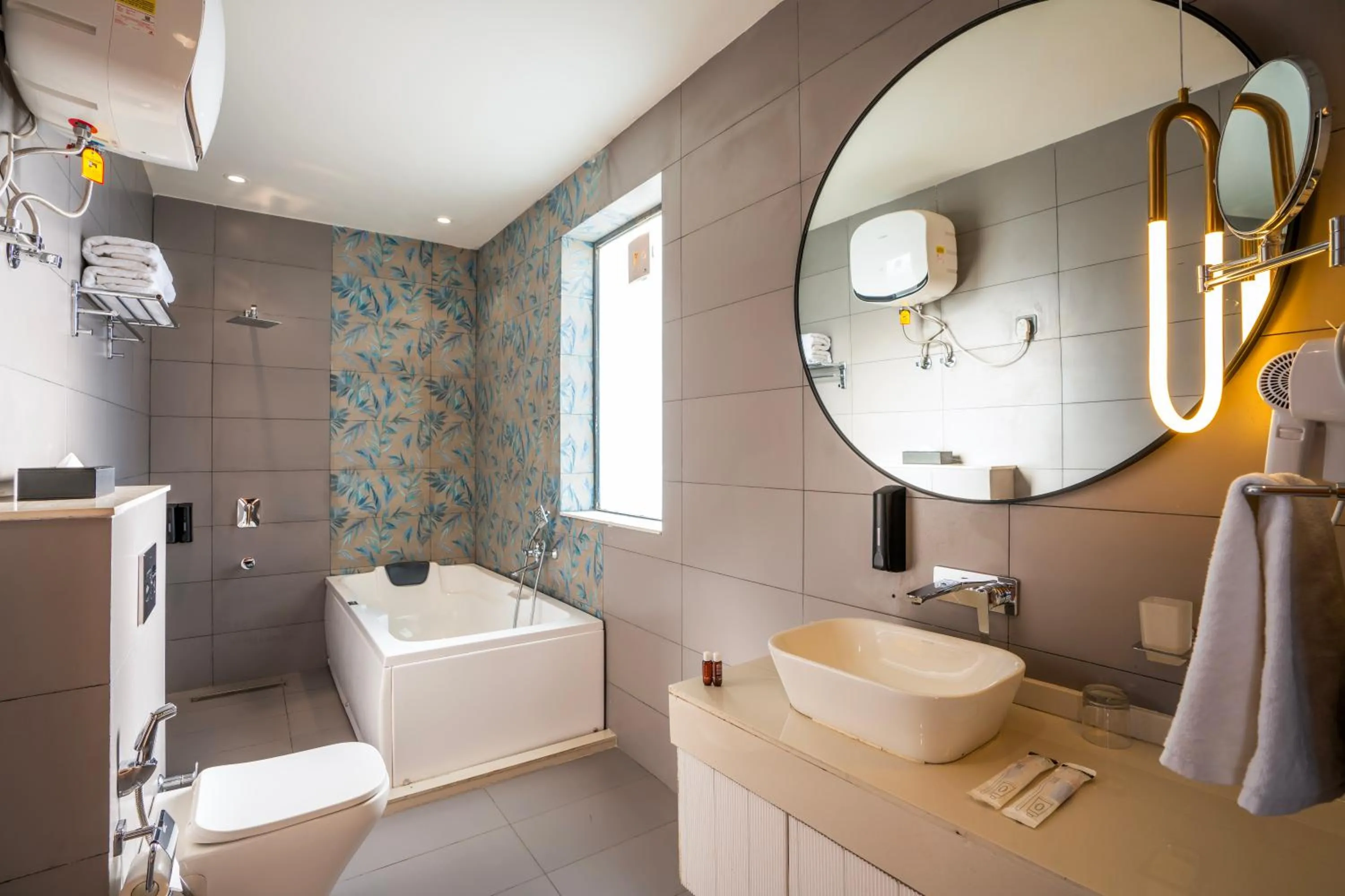 Bathroom in Moustache Select Nainital- Onsite Parking