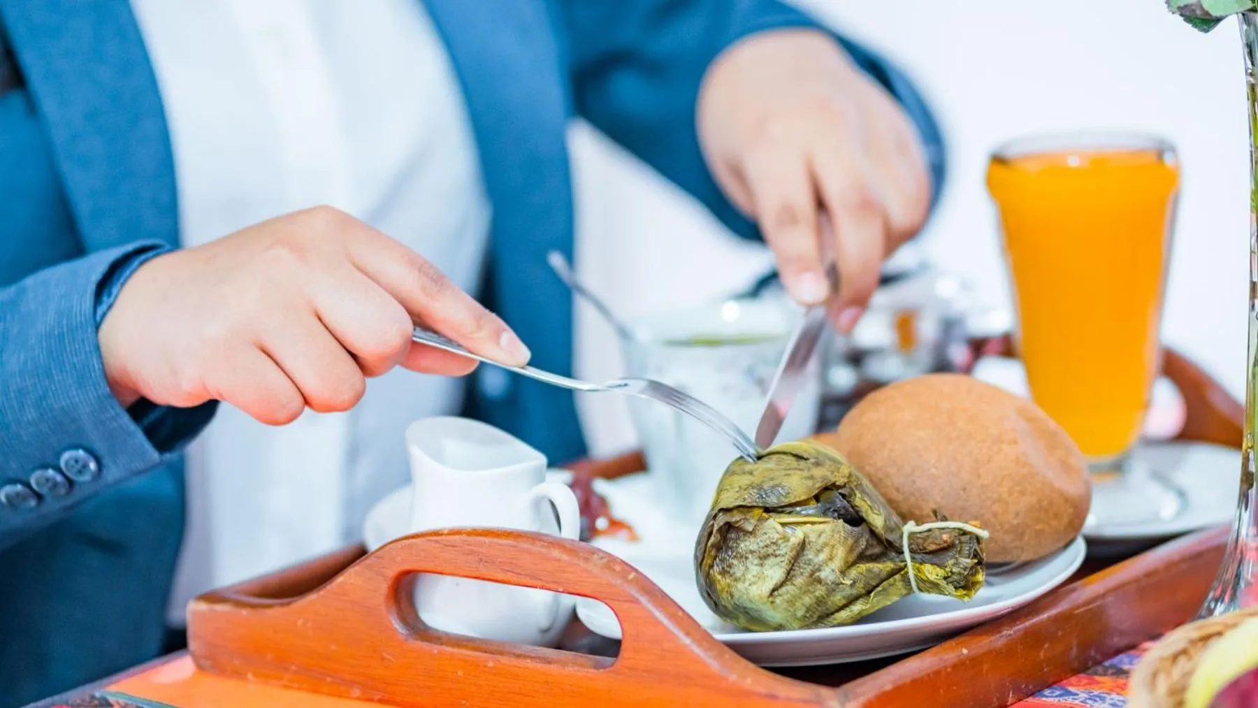Breakfast in Hotel Chachapoyas
