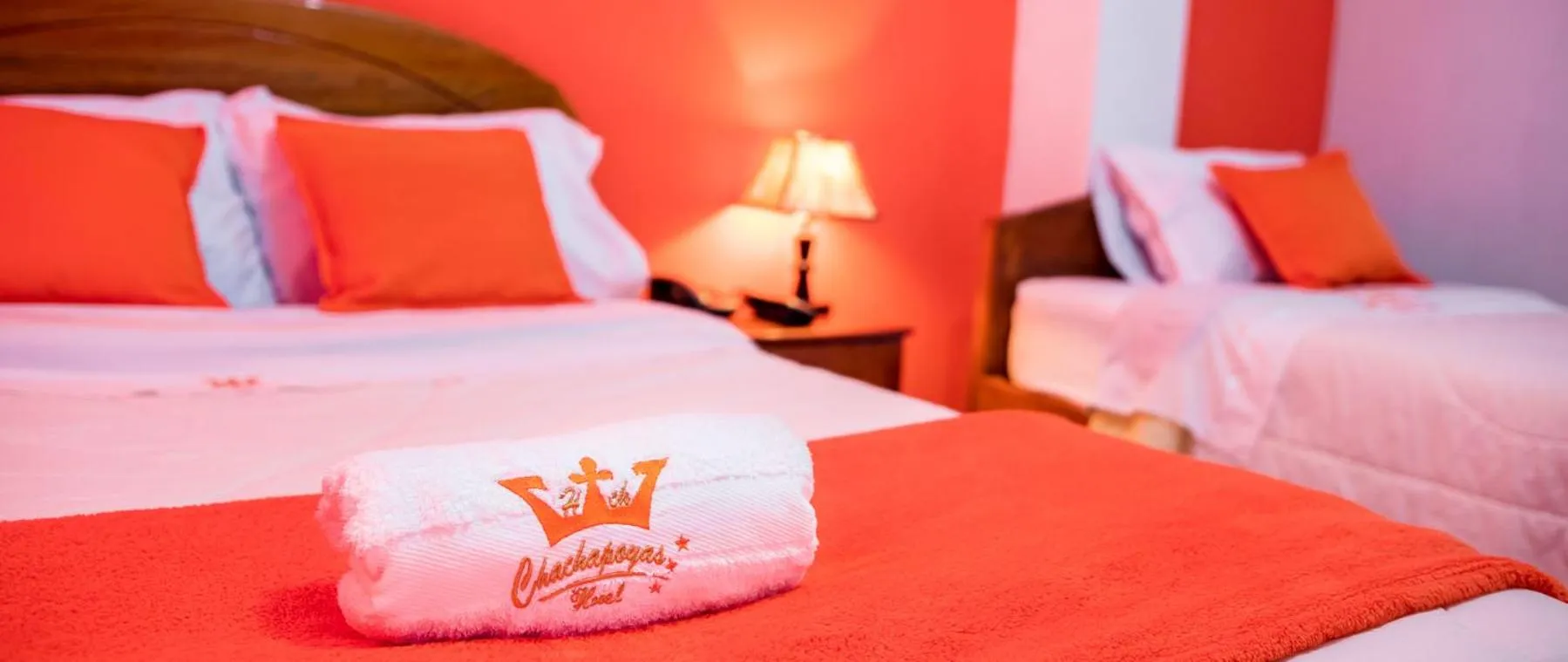 Bed in Hotel Chachapoyas