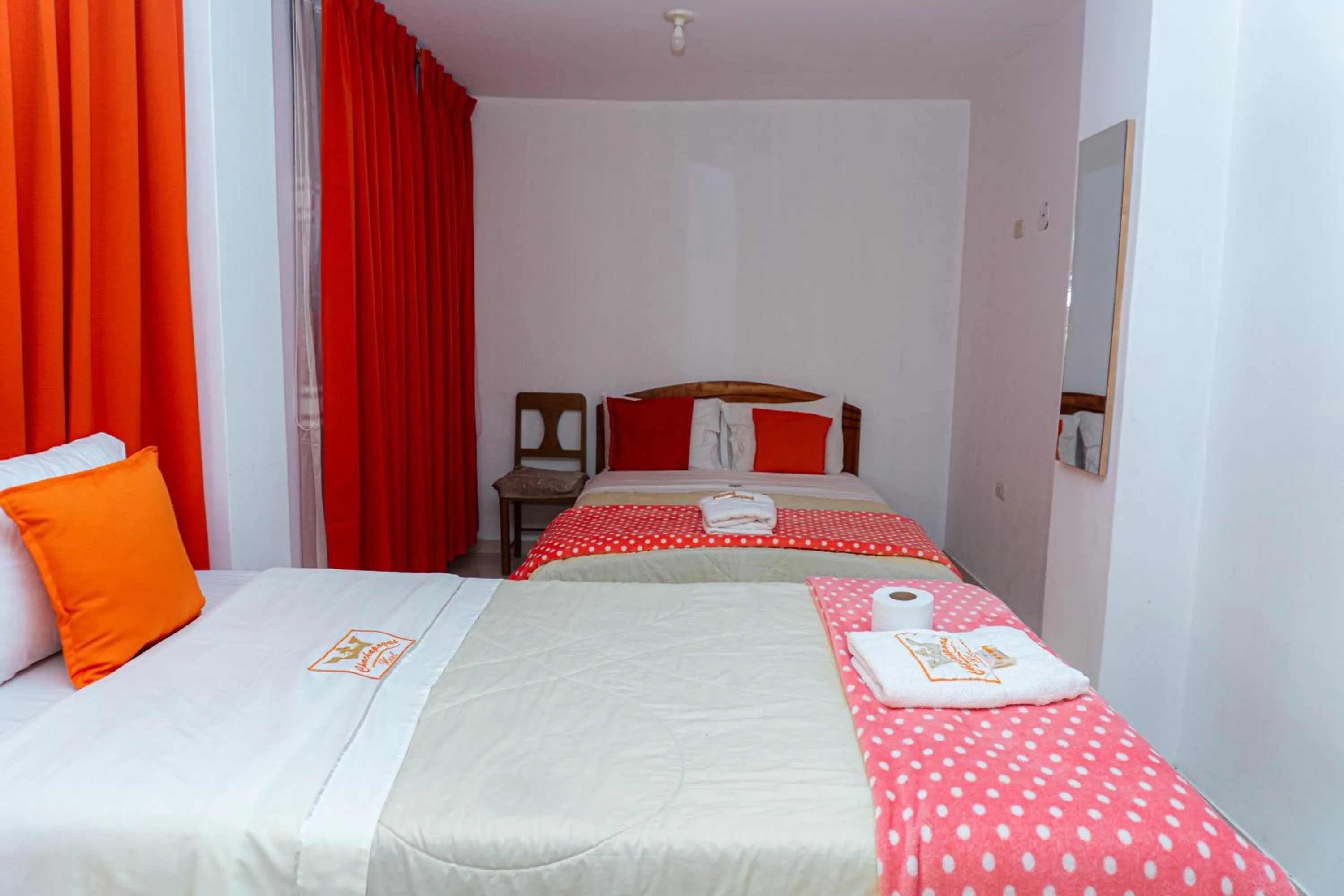 Bed in Hotel Chachapoyas