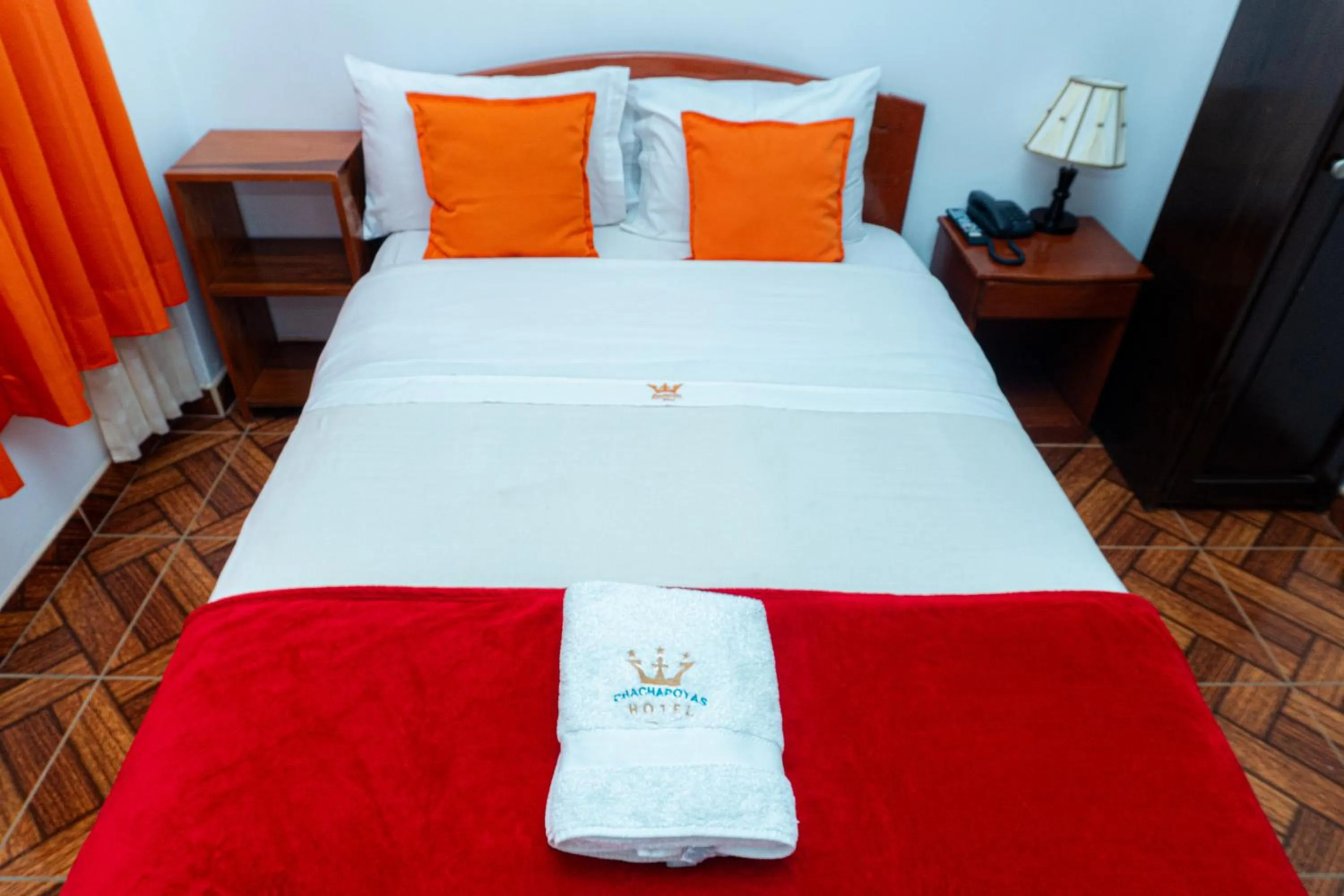 Bed in Hotel Chachapoyas