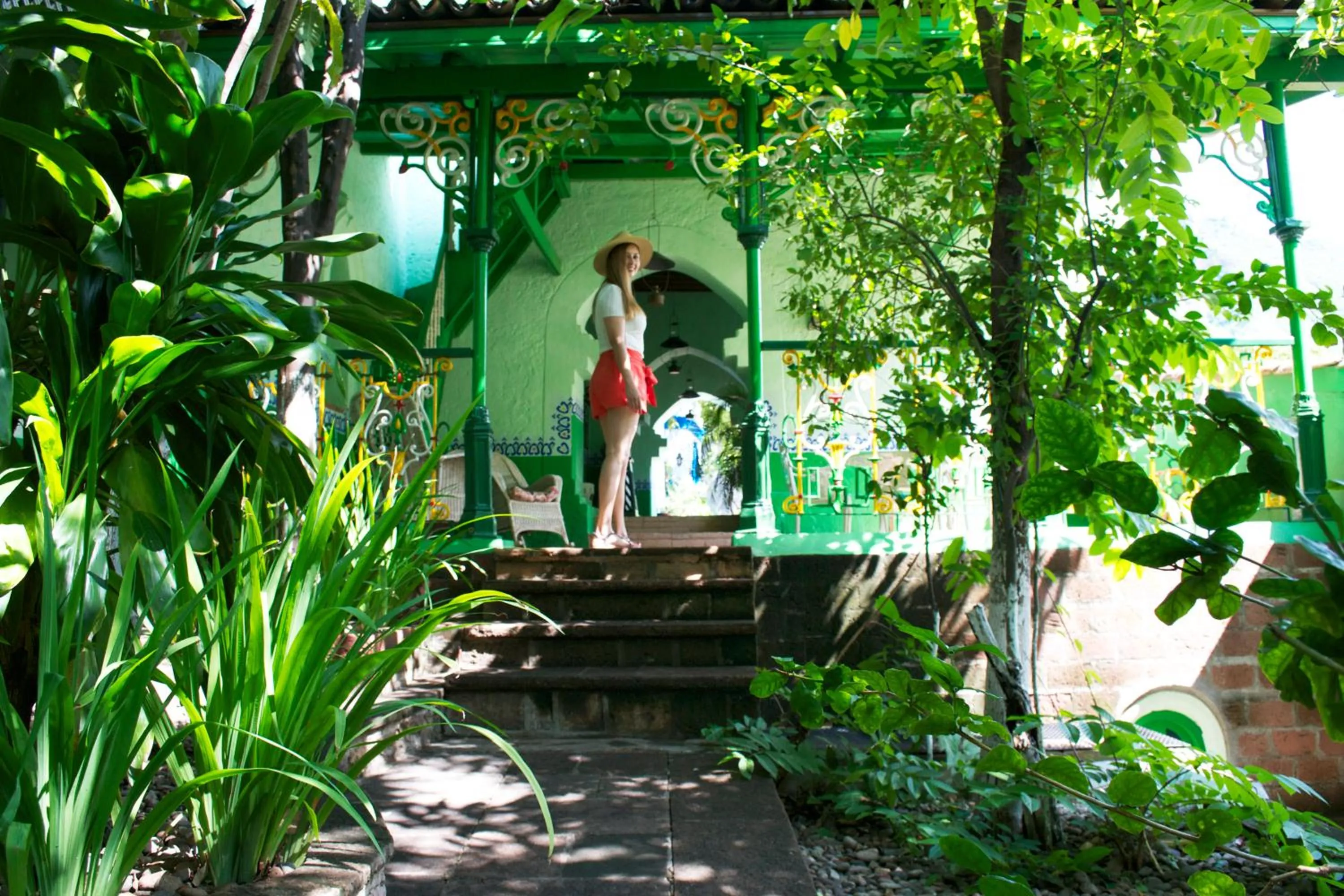 Patio in Copper Canyon Riverside Lodge
