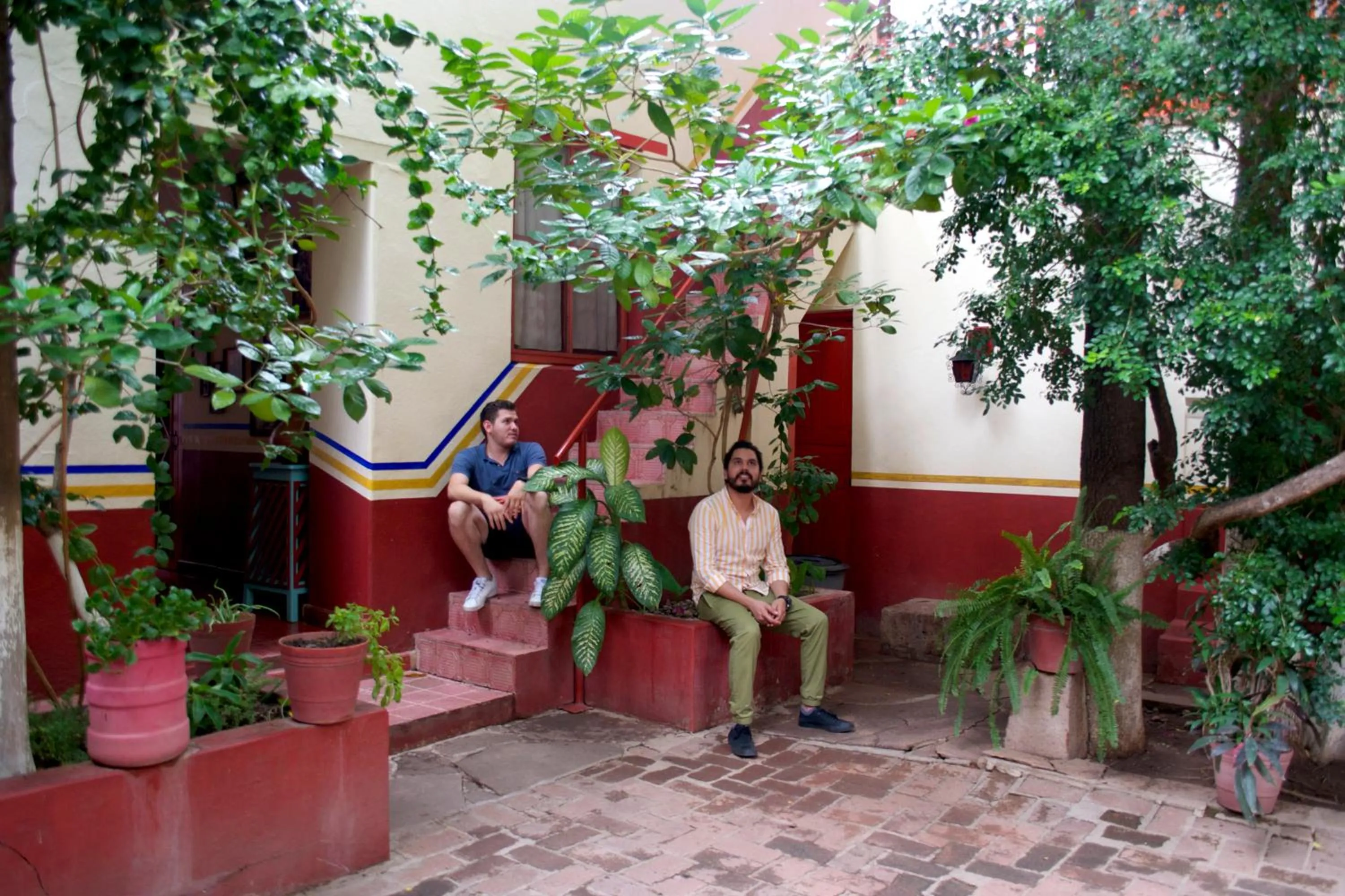 Patio in Copper Canyon Riverside Lodge