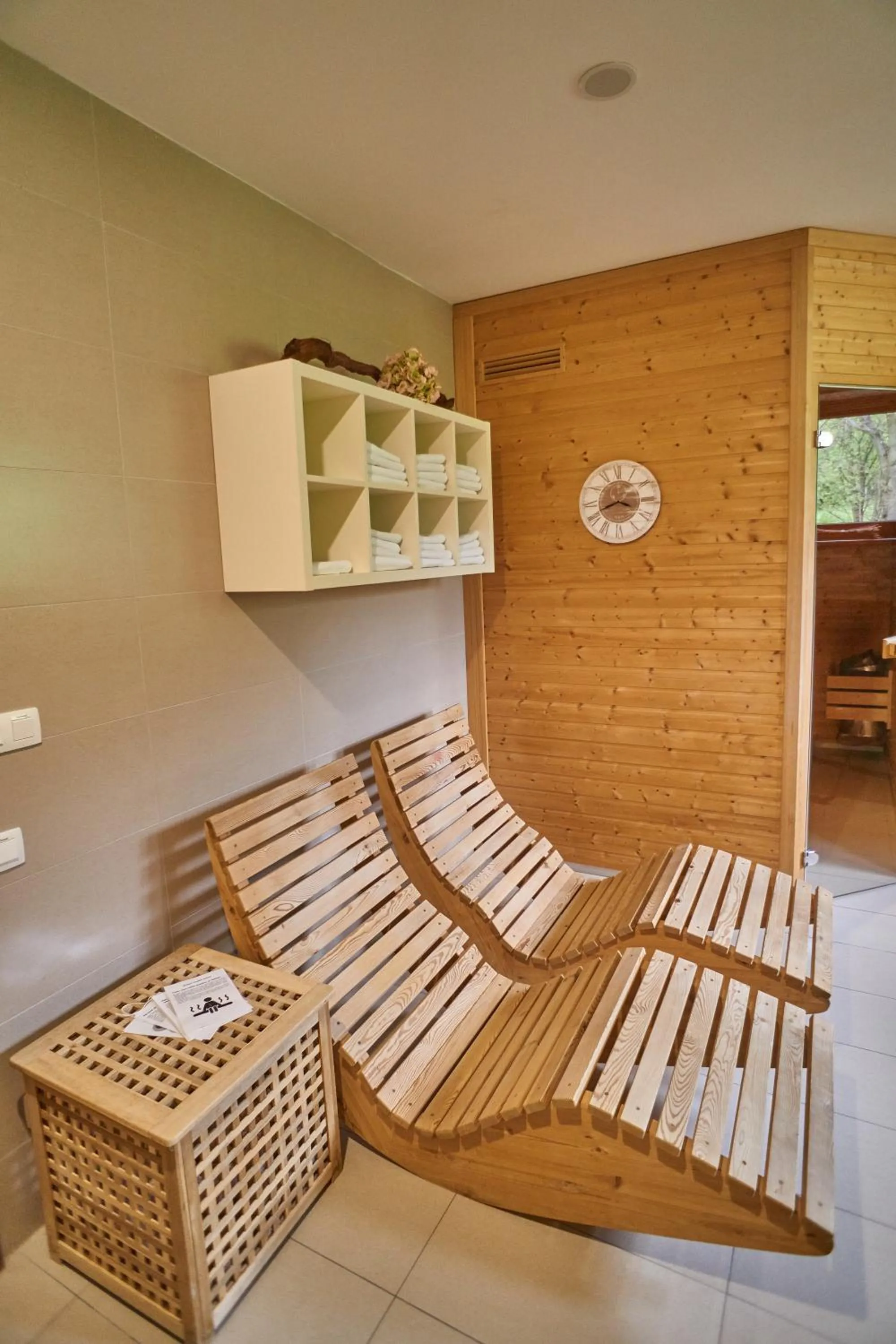 Sauna in Hotel Toč