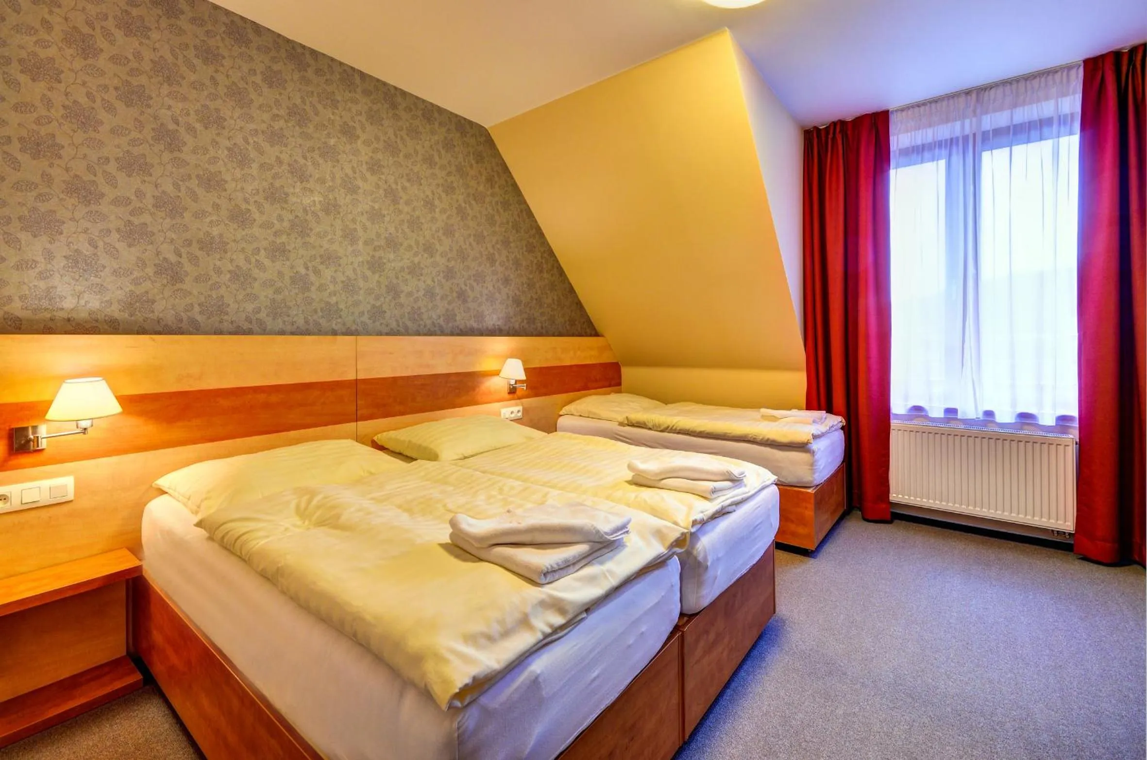 Bedroom, Bed in Hotel Toč