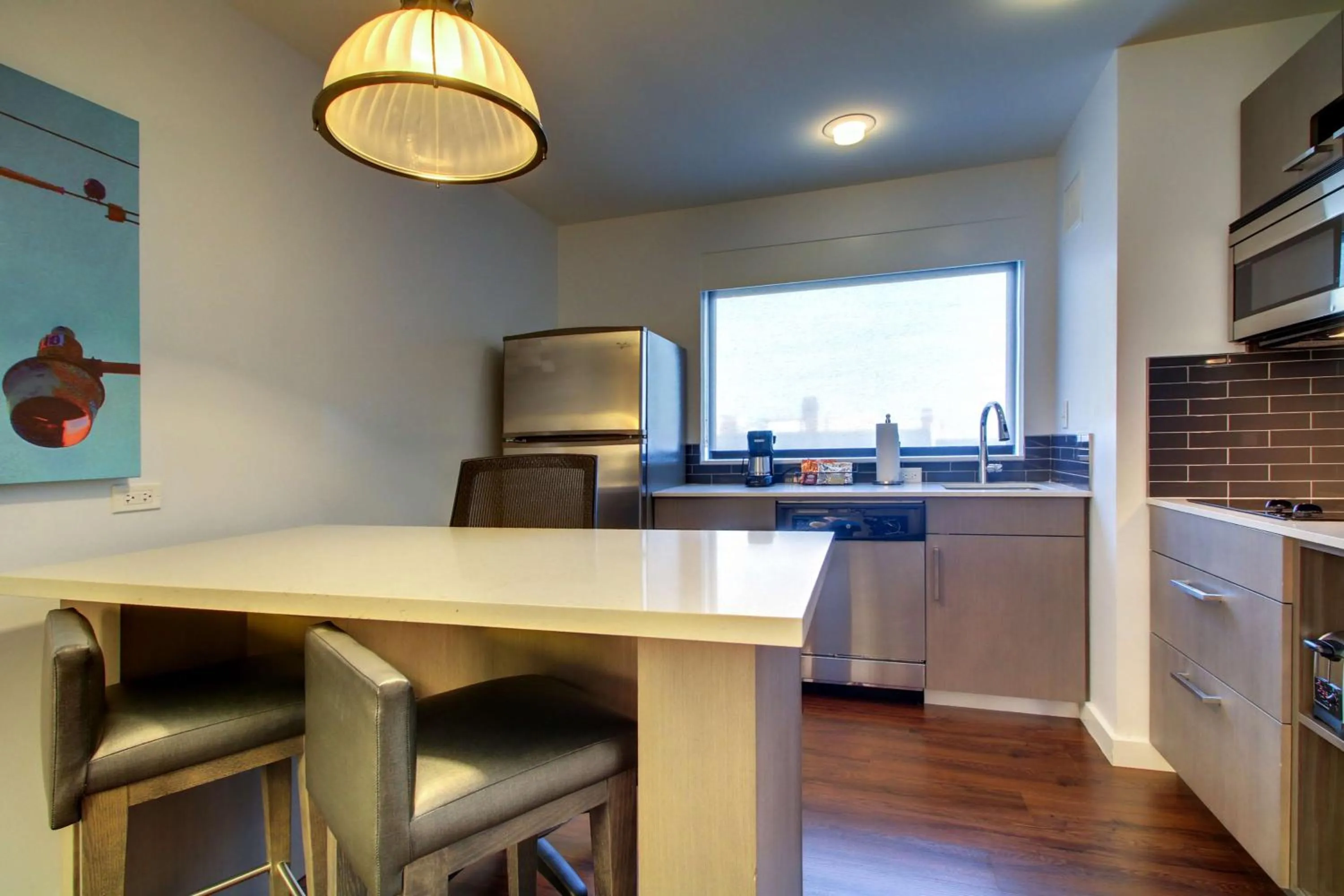 Kitchen or kitchenette in Hyatt House Chicago/Evanston