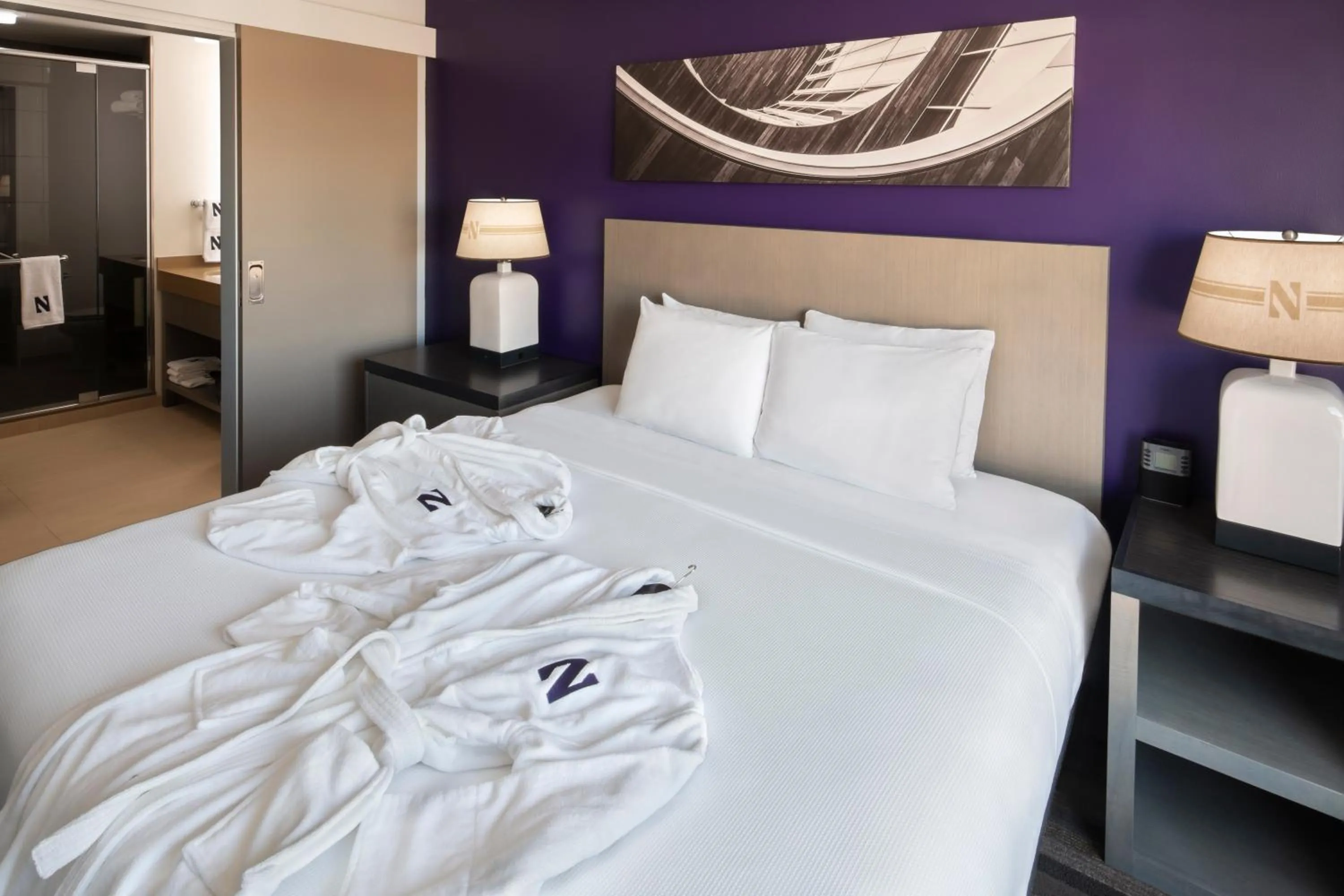 Bedroom, Bed in Hyatt House Chicago/Evanston