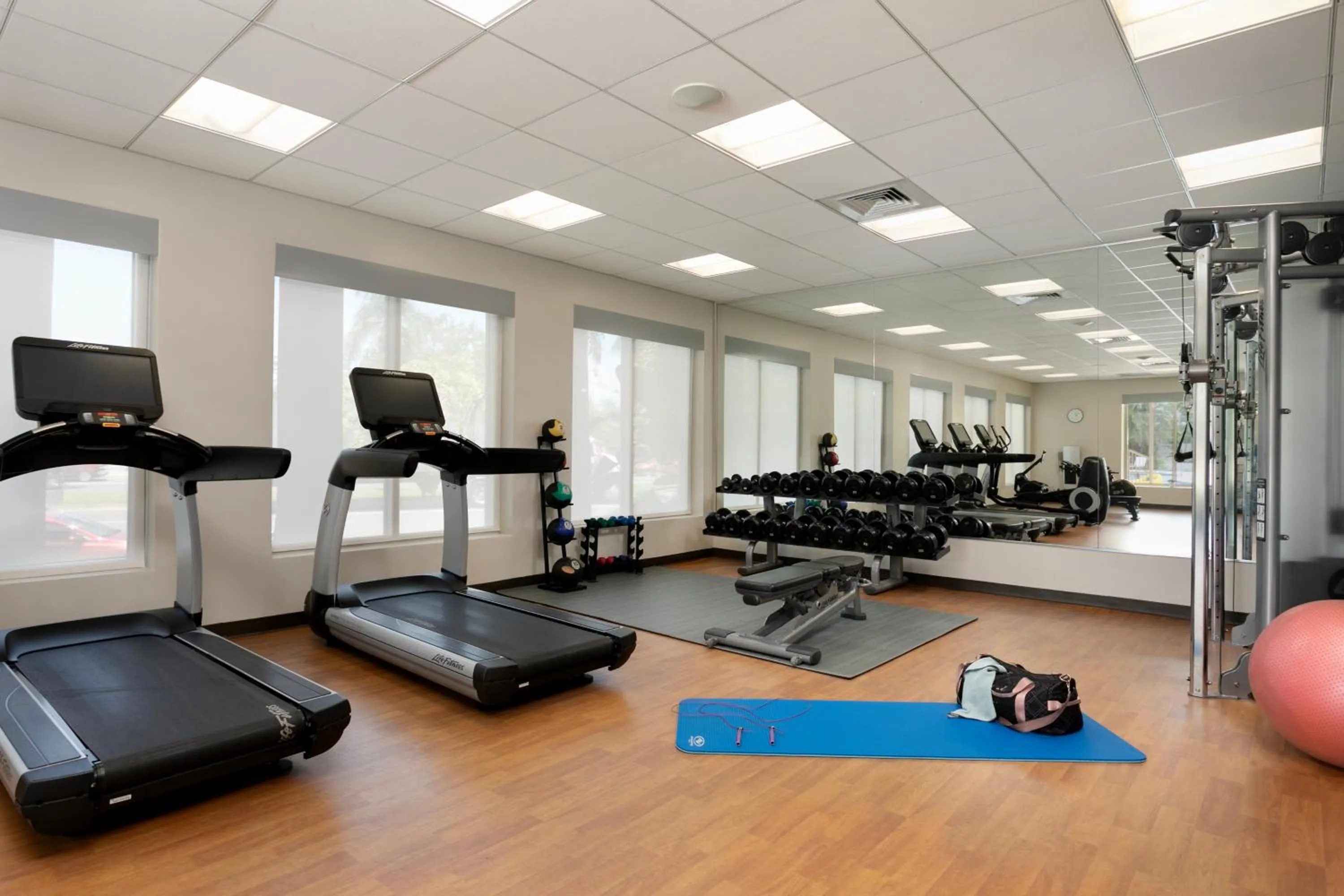 Fitness centre/facilities in Hyatt Place San Juan