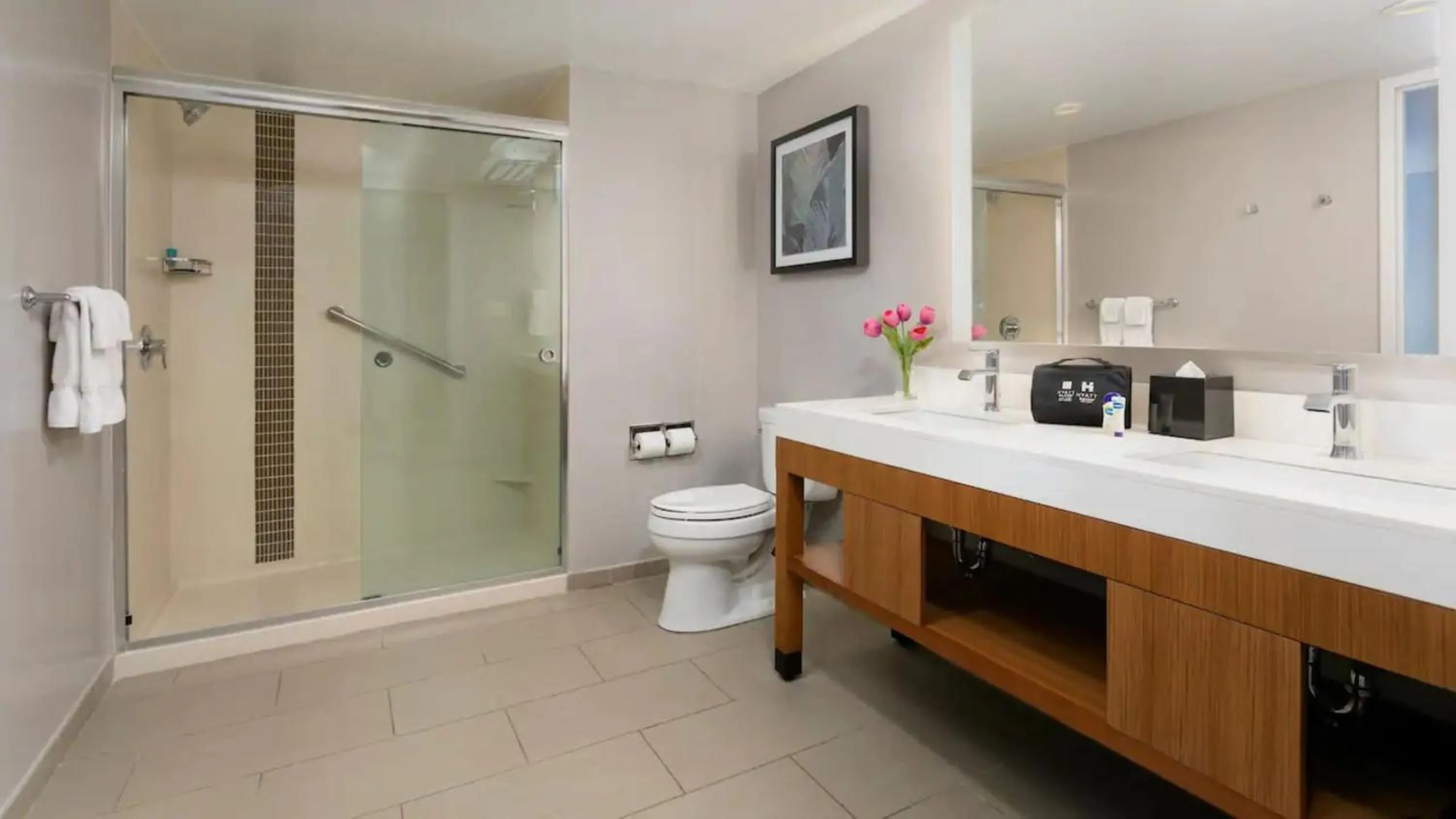 Shower in Hyatt Place San Juan