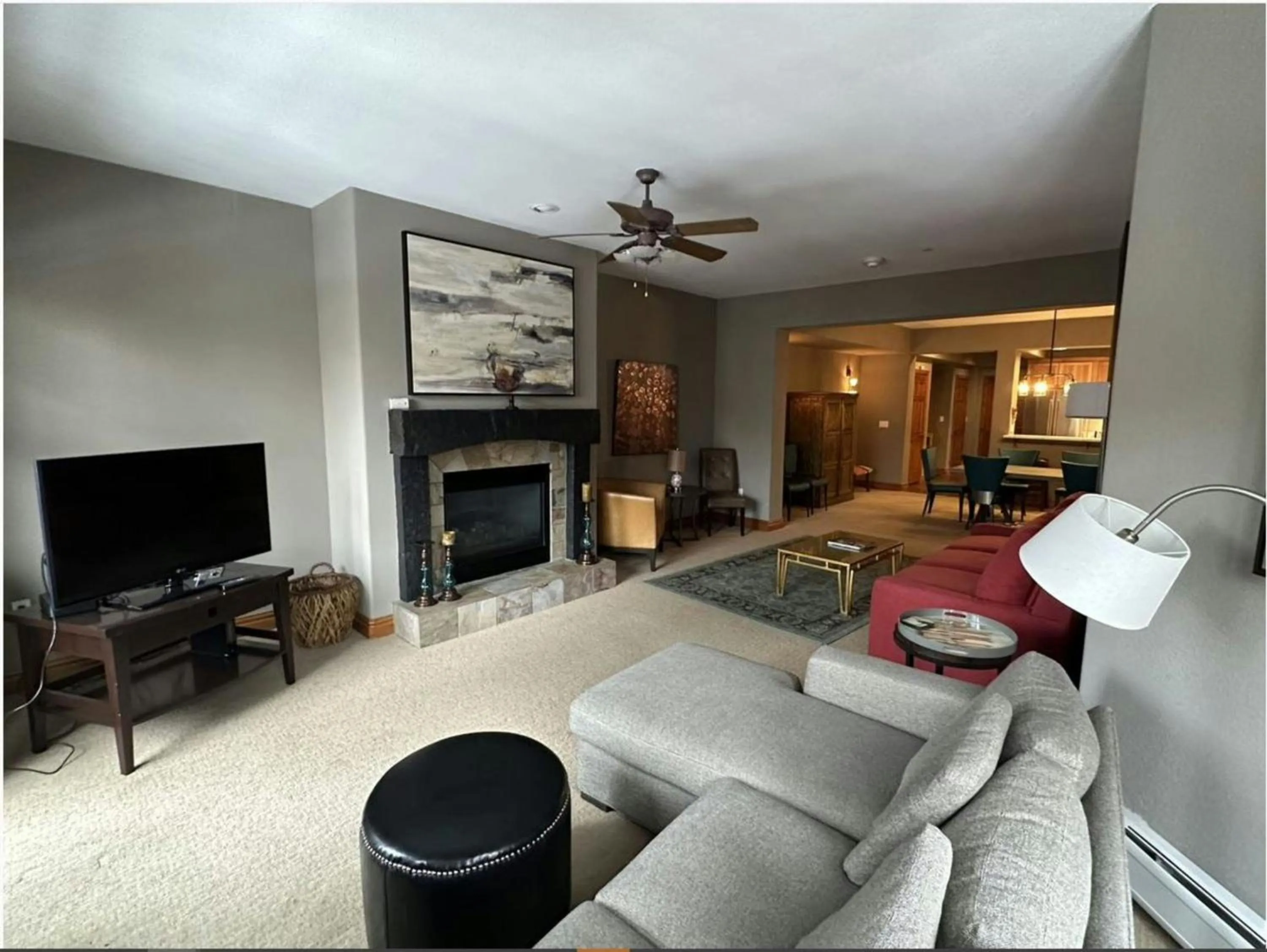 Living room in Lodge at Brookside, A Vail Resorts Property