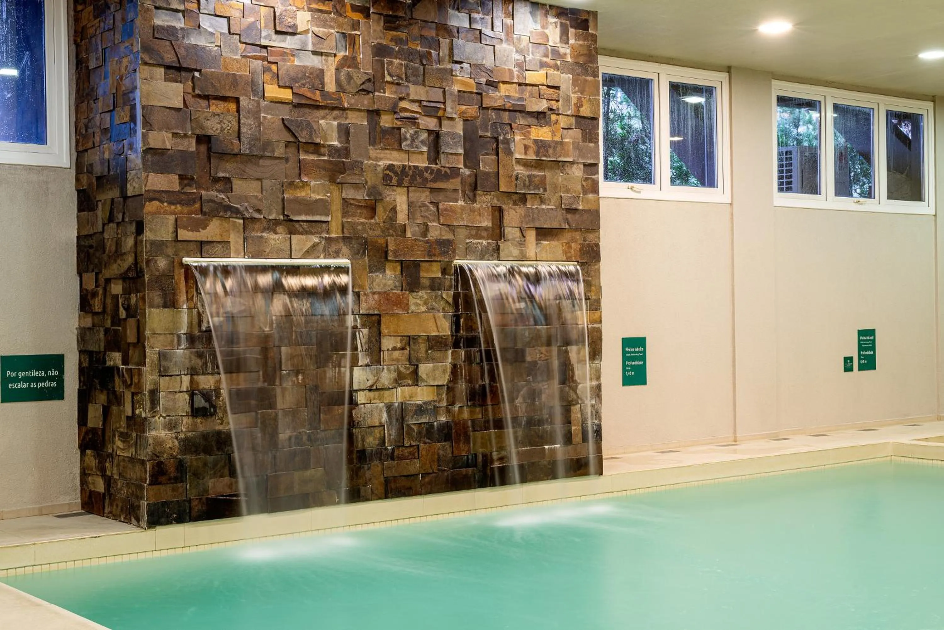 Pool view in Hotel Laghetto Pedras Altas