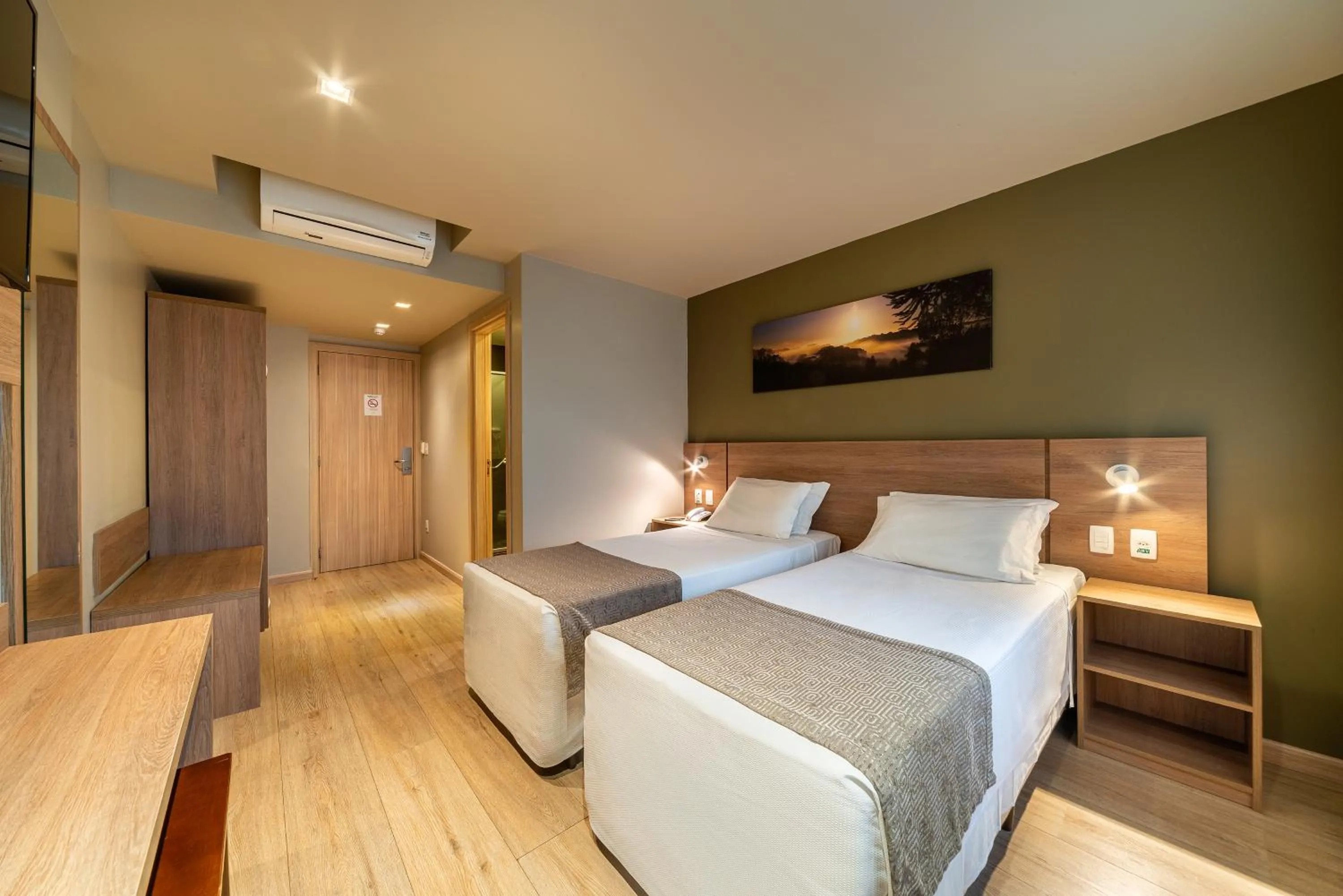 Bed in Hotel Laghetto Pedras Altas