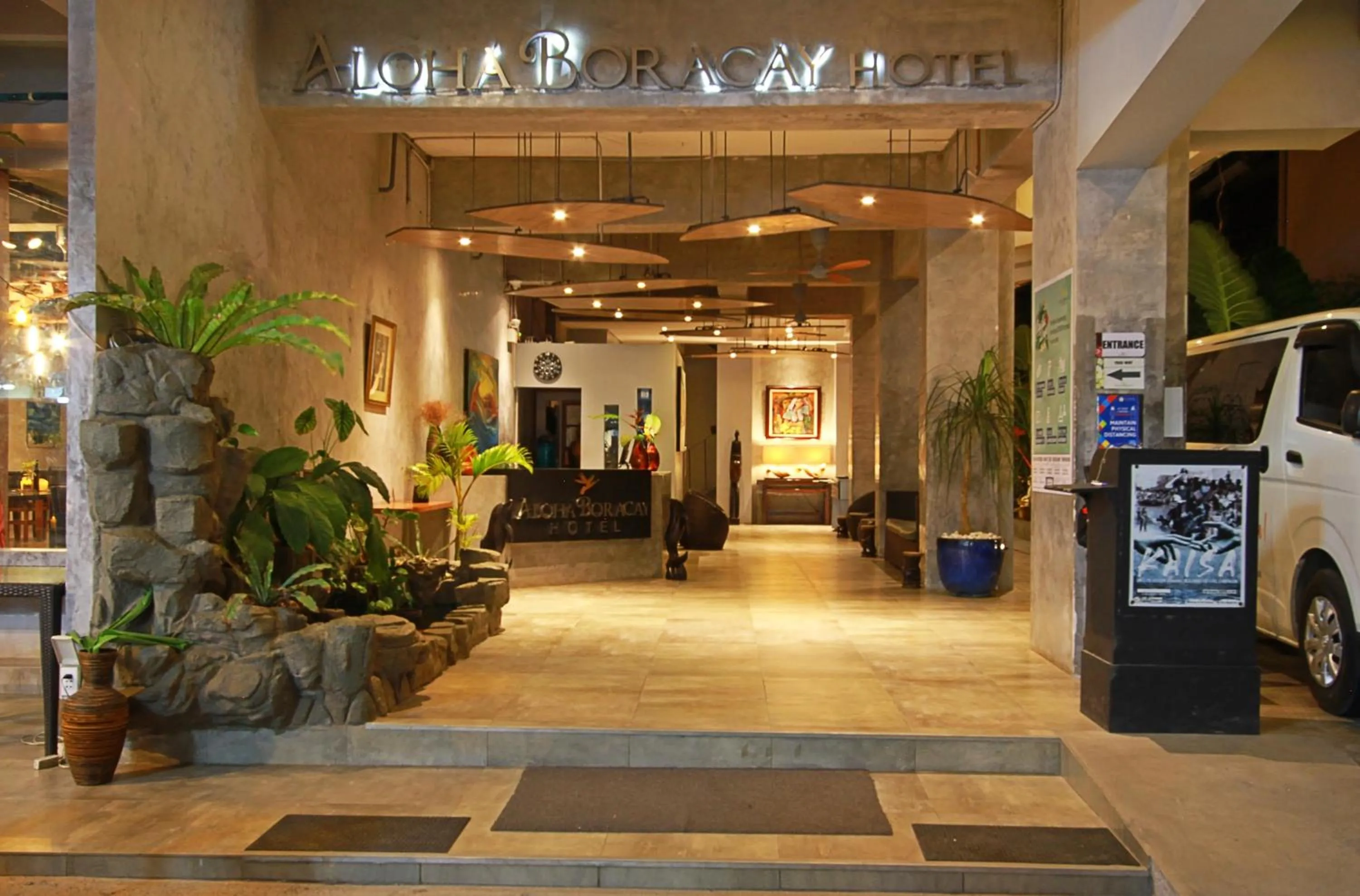Property building in Aloha Boracay Hotel