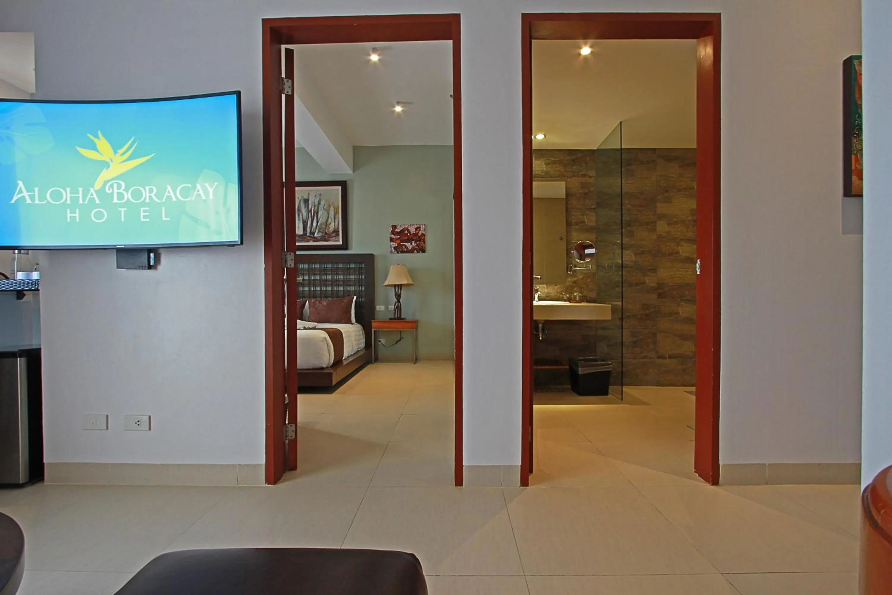 TV and multimedia in Aloha Boracay Hotel