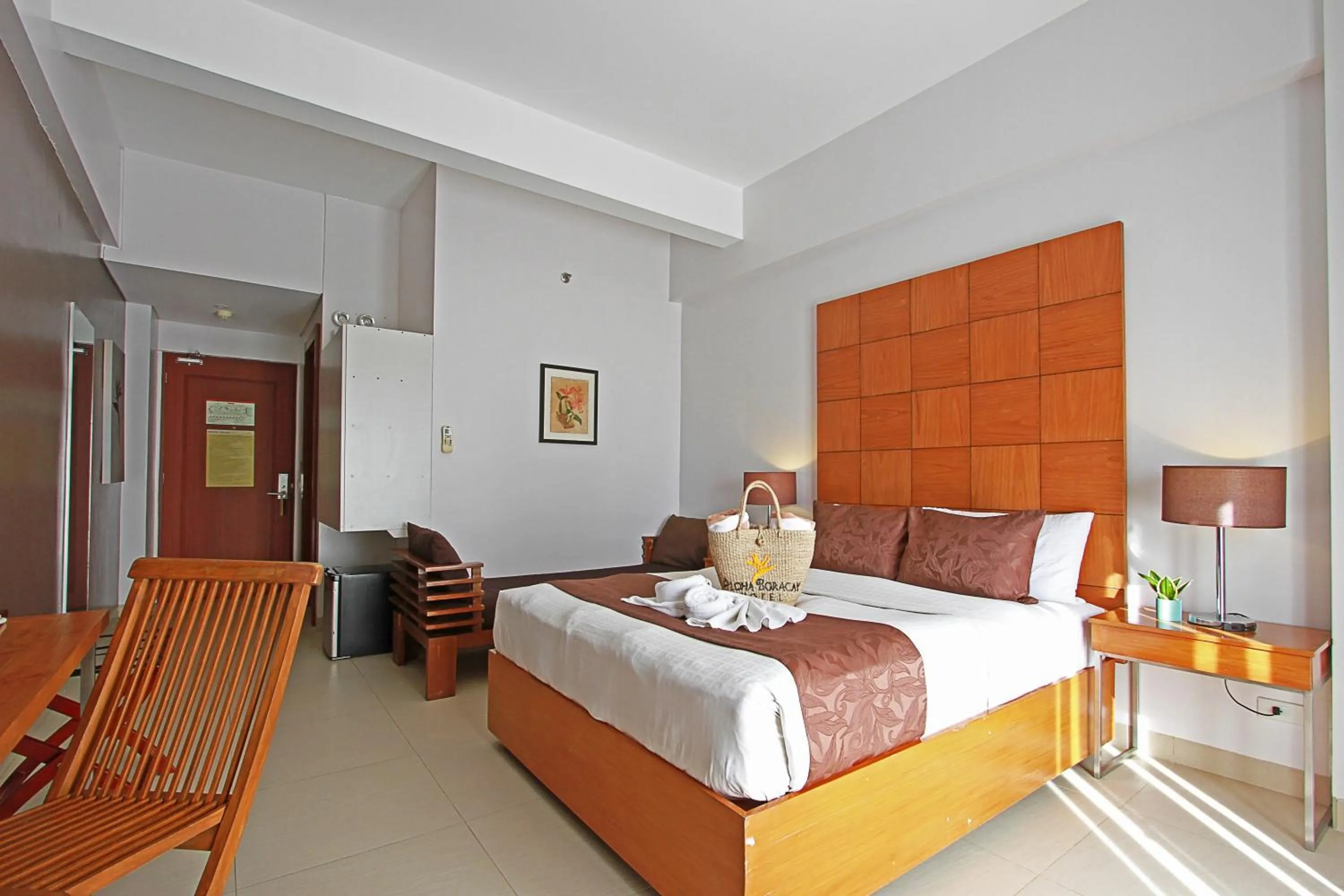 Bedroom, Bed in Aloha Boracay Hotel