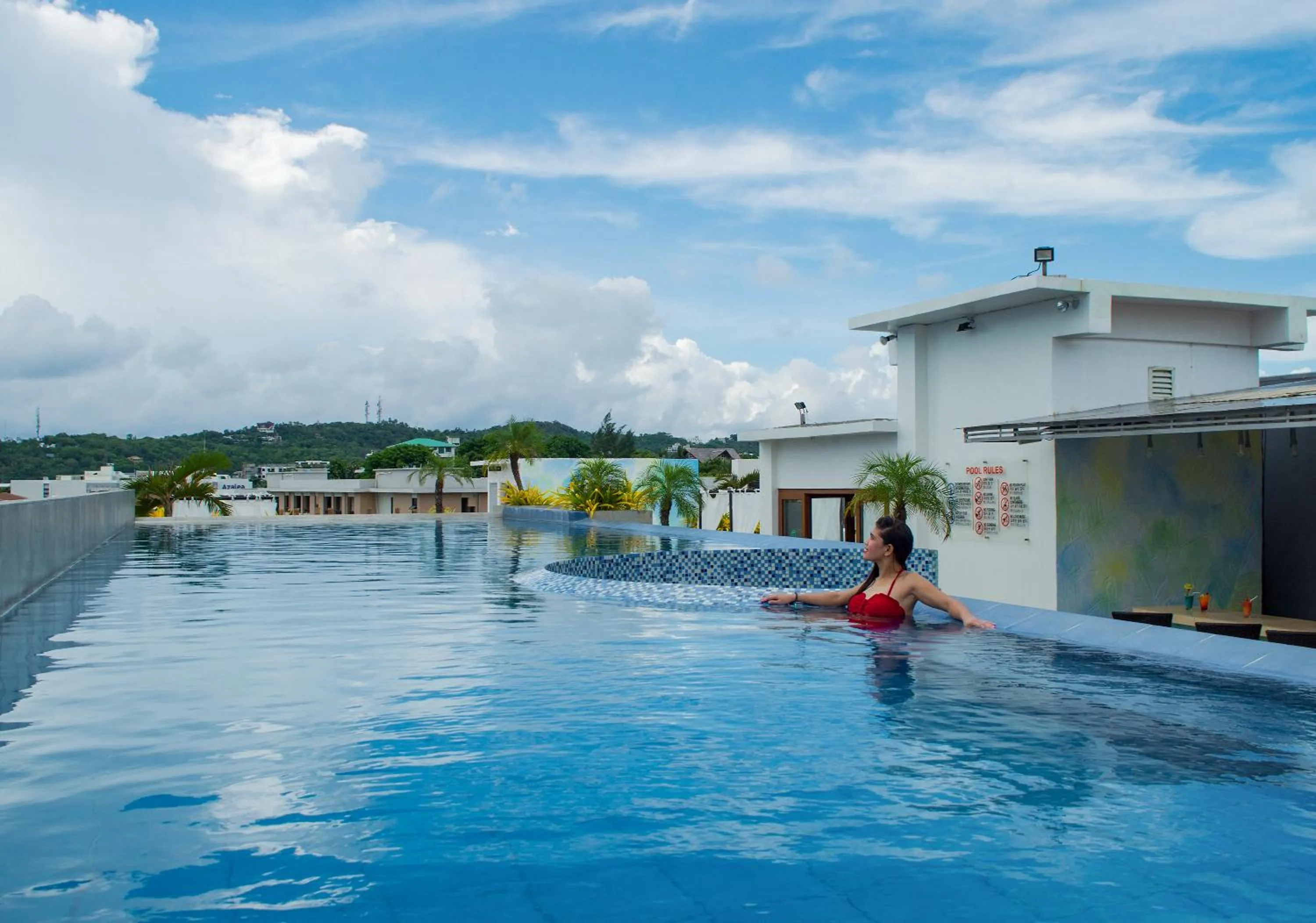 Swimming pool in Aloha Boracay Hotel