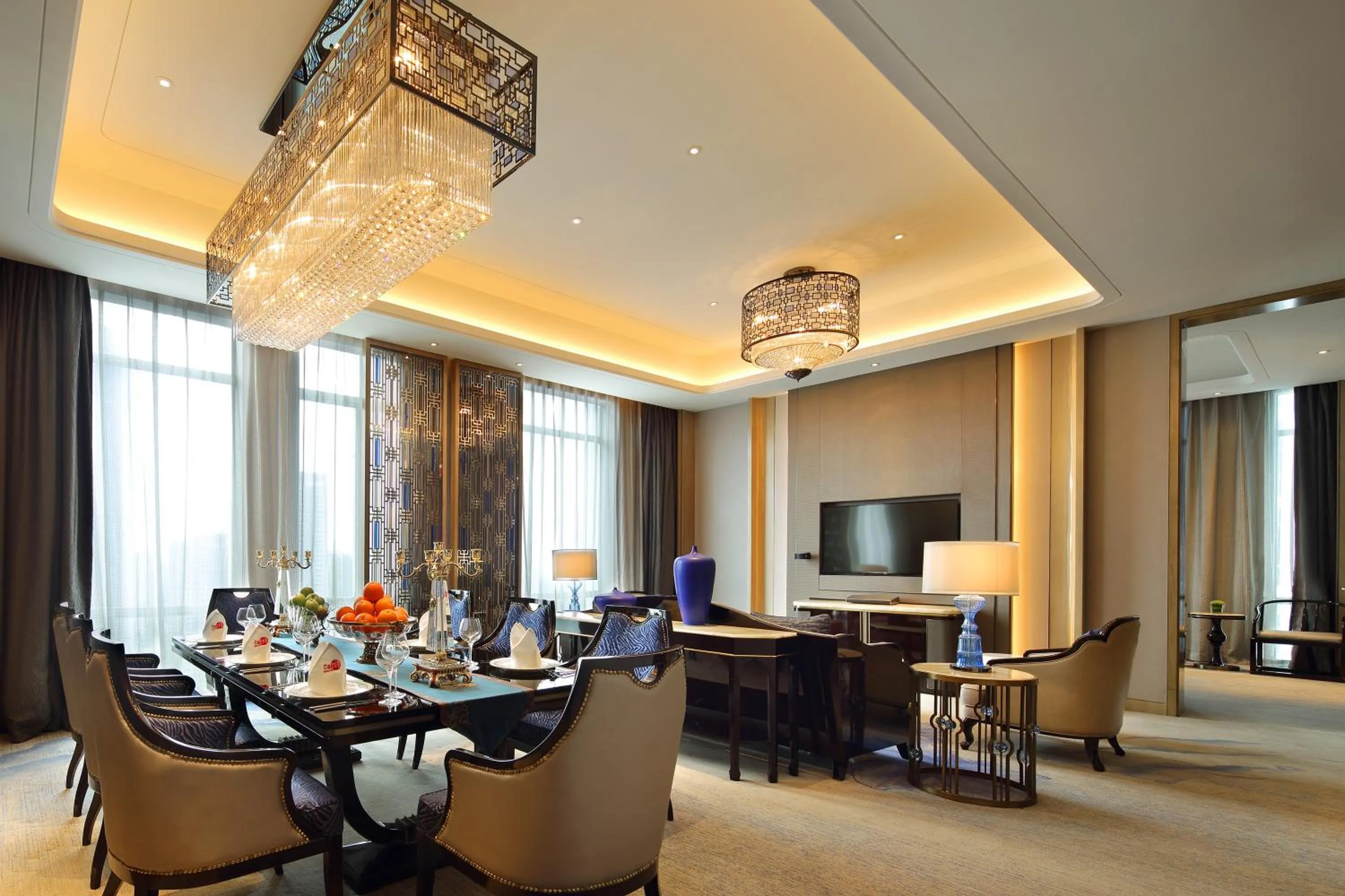 Living room in Wanda Realm Liuzhou