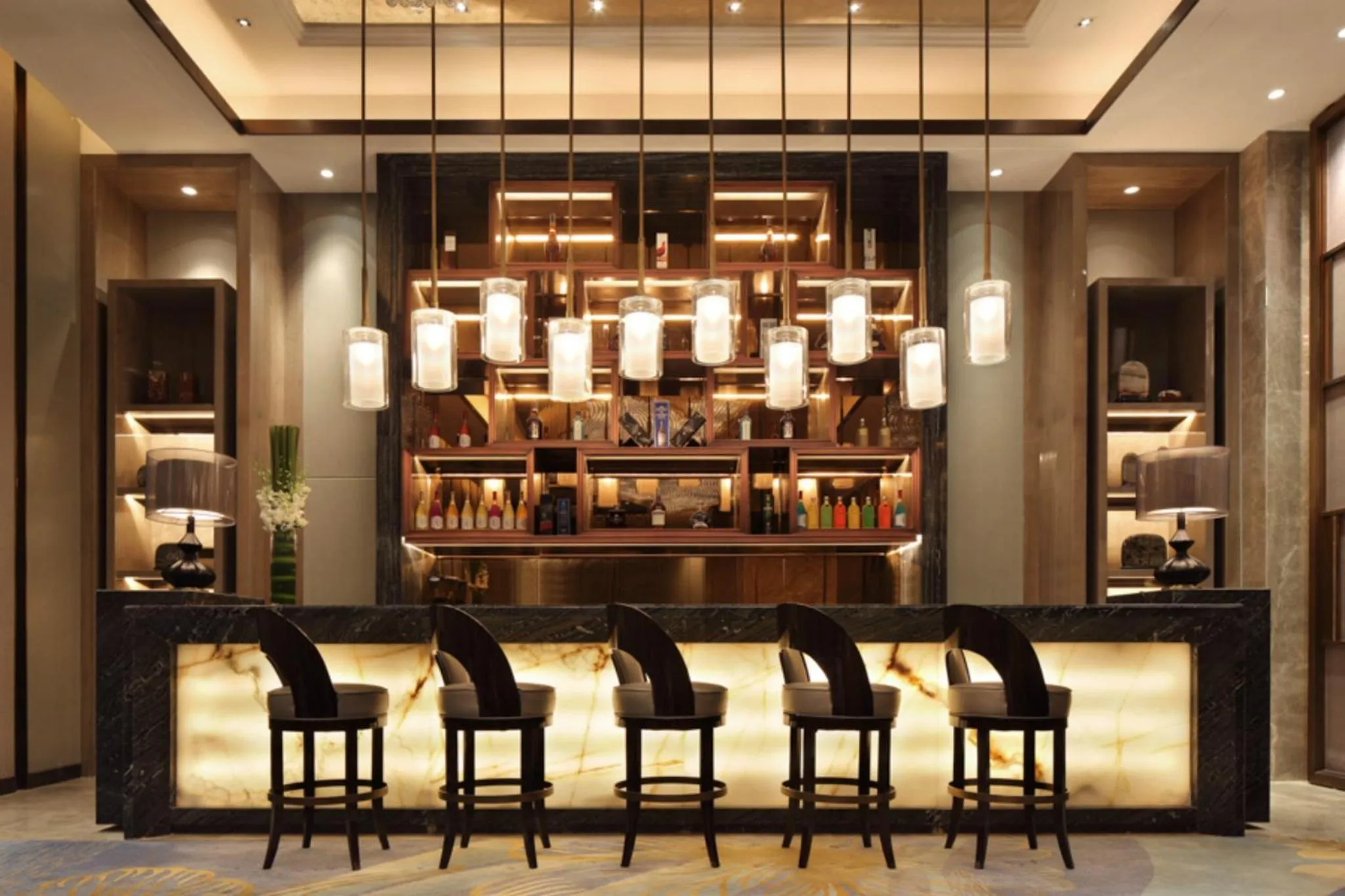 Lounge or bar in Wanda Realm Liuzhou