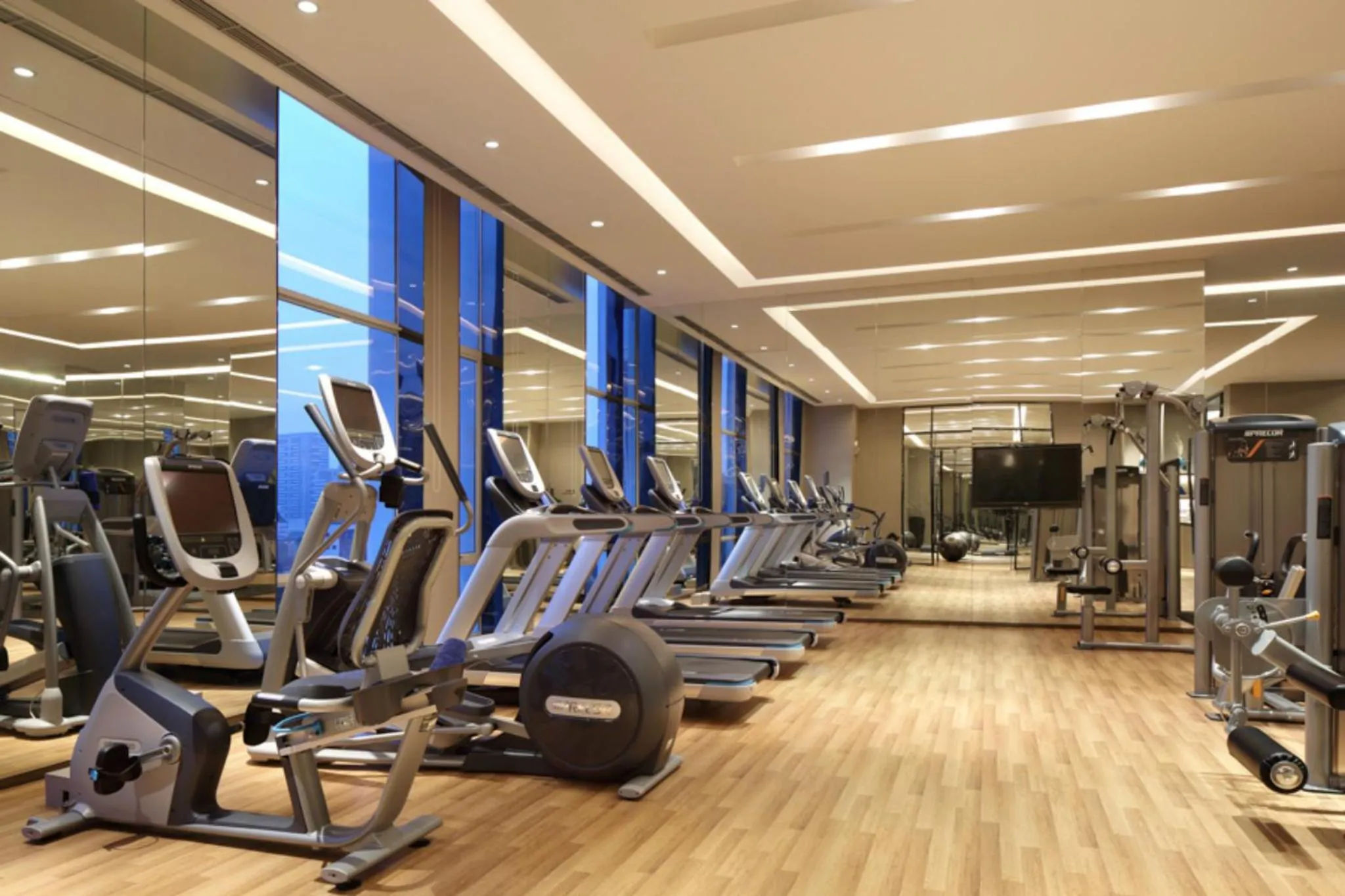 Fitness centre/facilities in Wanda Realm Liuzhou