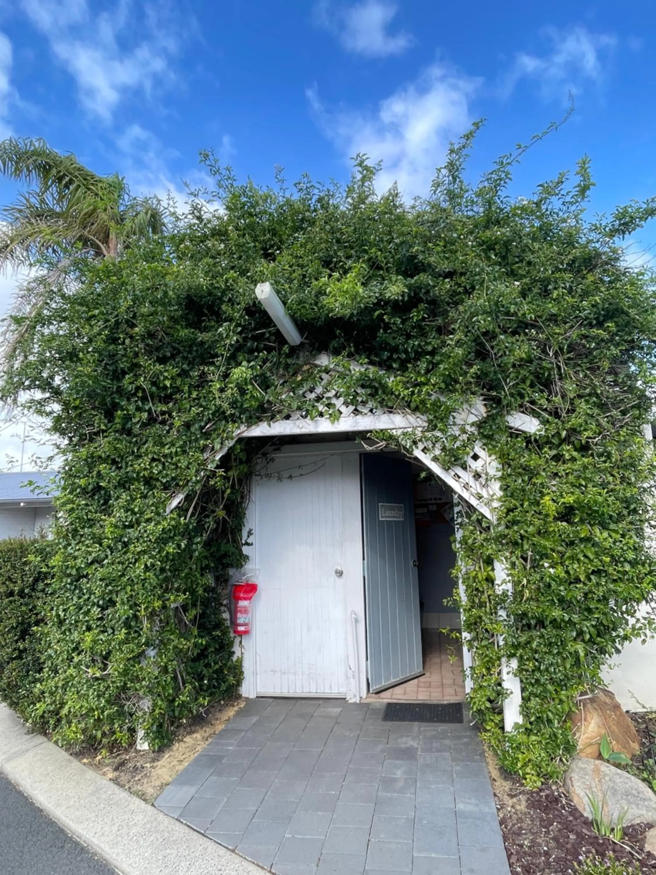 laundry in Busselton Jetty Chalets