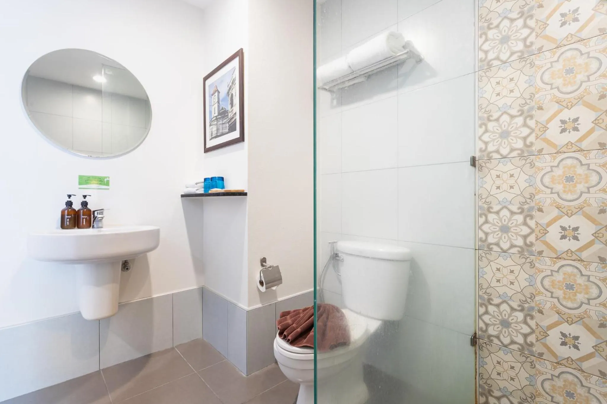 Toilet in Recenta Phuket Suanluang by Deevana