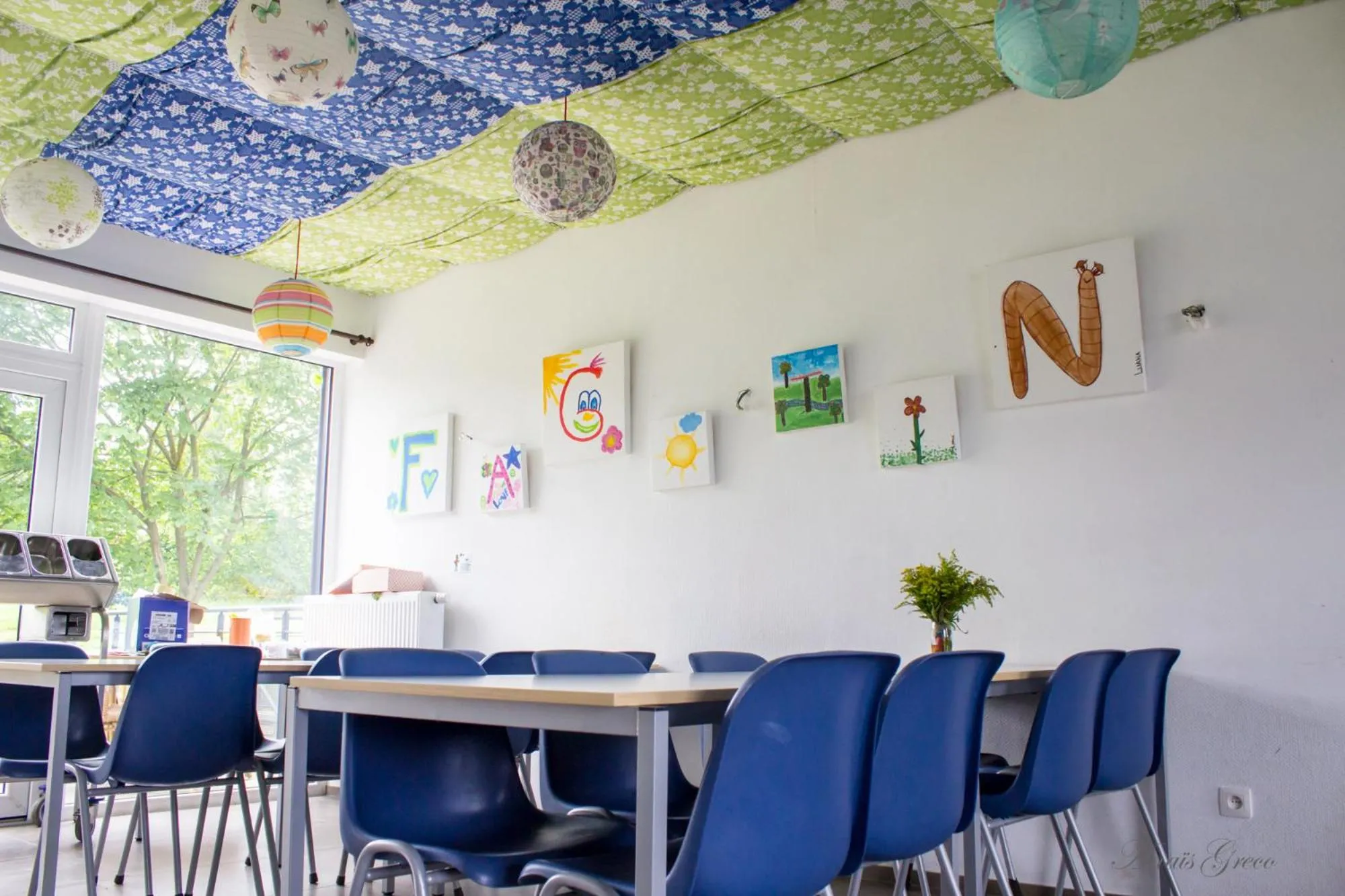 Area and facilities in Le Fagotin - Youth hostel