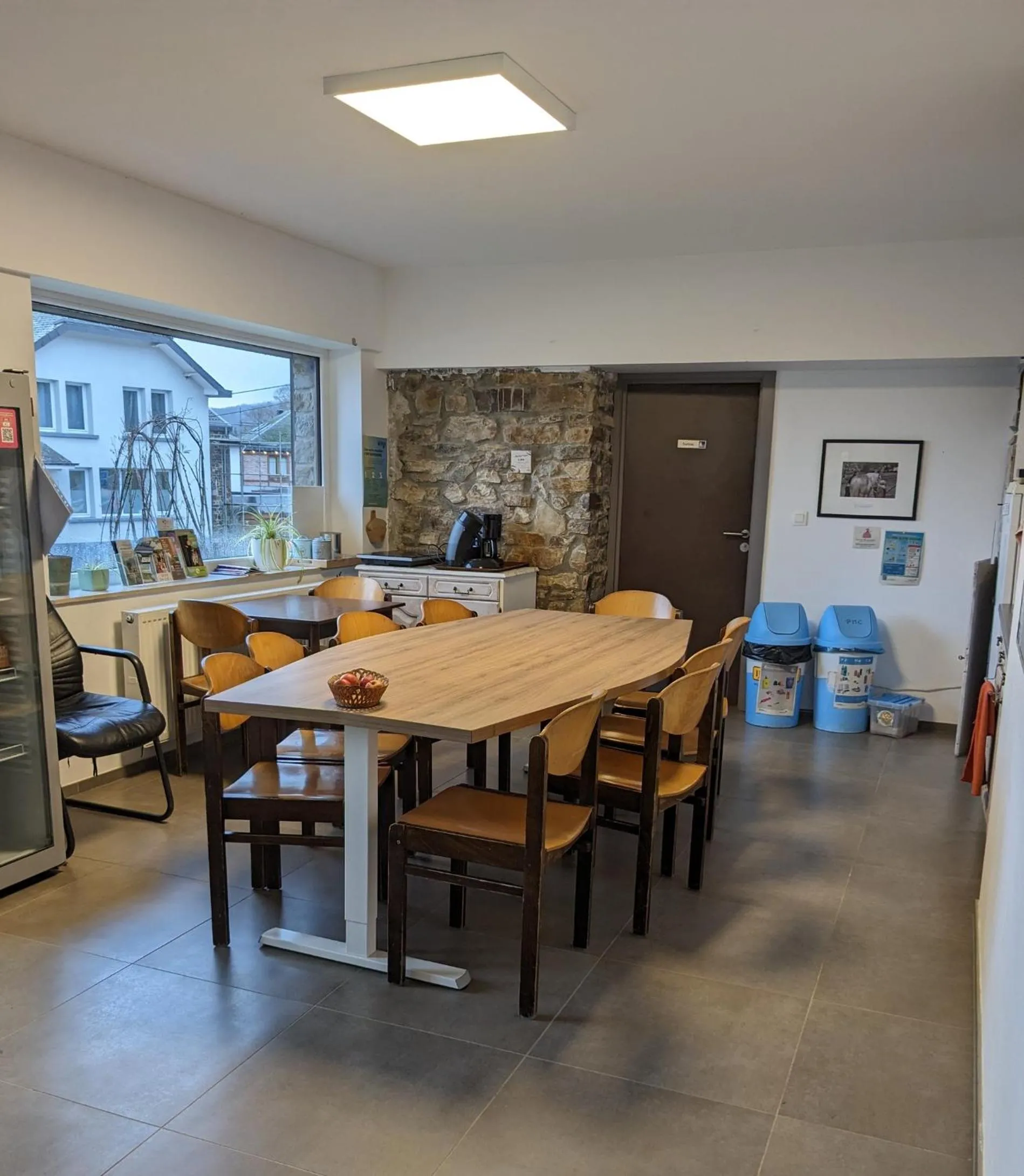 Kitchen or kitchenette in Le Fagotin - Youth hostel