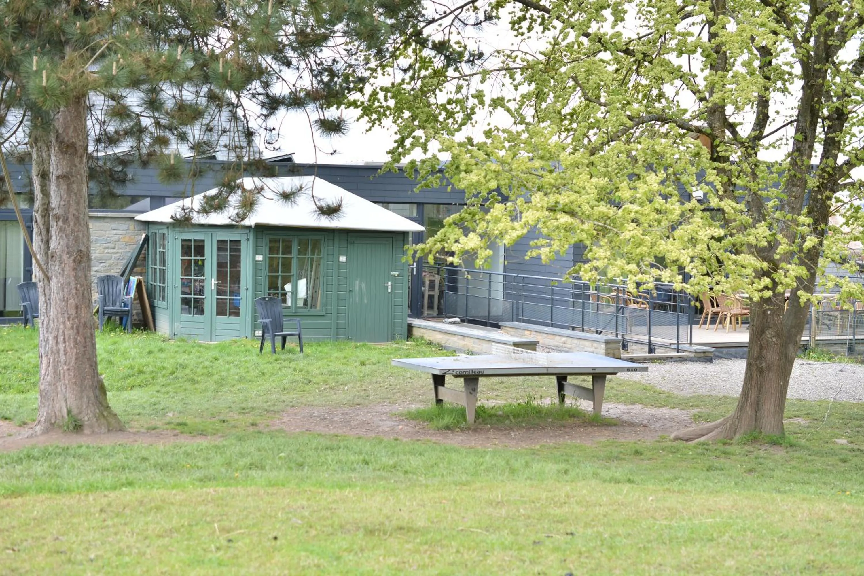 Children play ground in Le Fagotin - Youth hostel