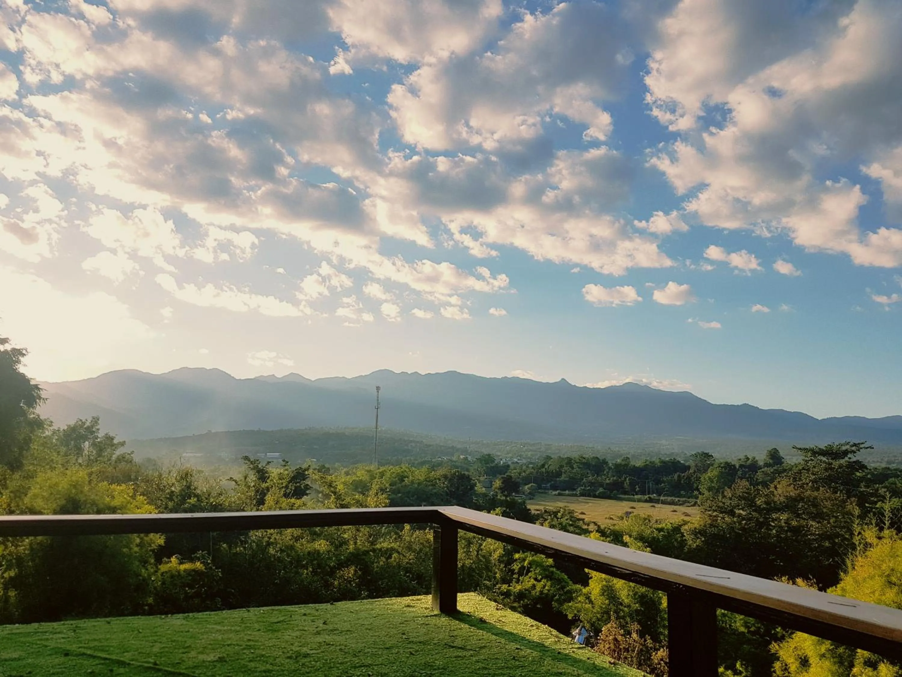 Sunset in Chang Pai Hill