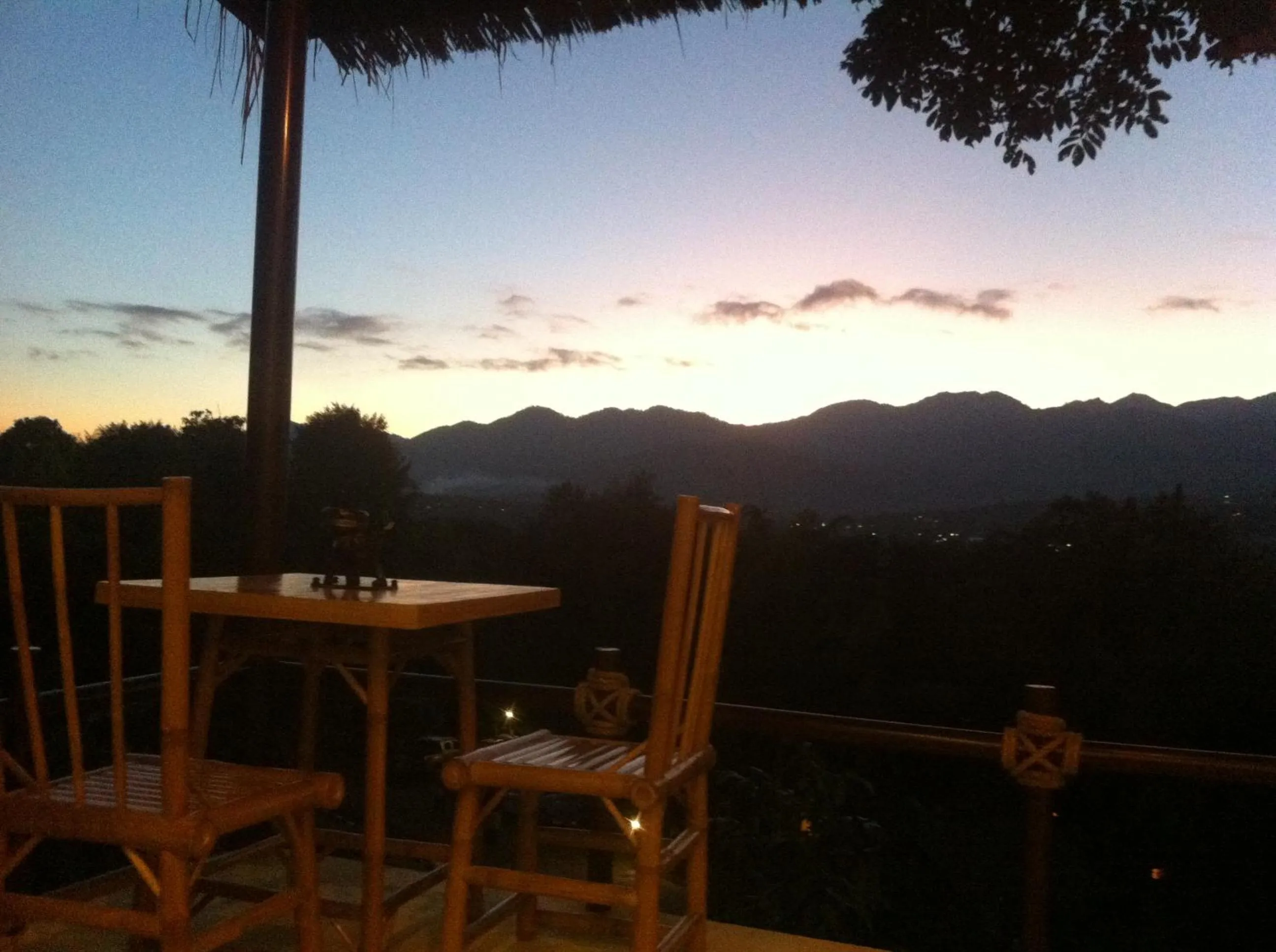 Sunset in Chang Pai Hill