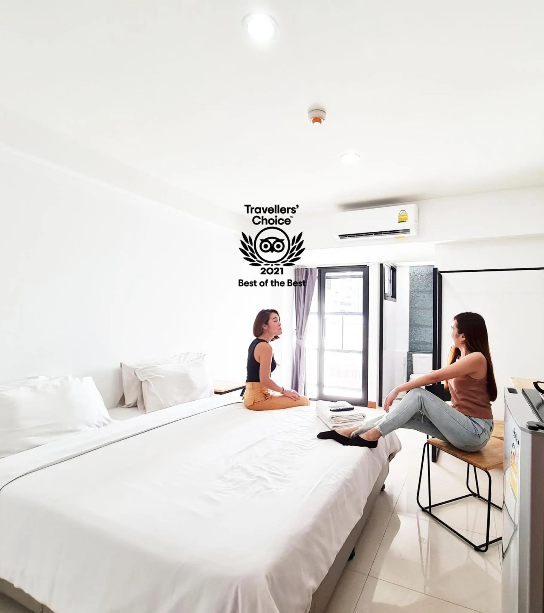 Bed in Don Muang Hotel