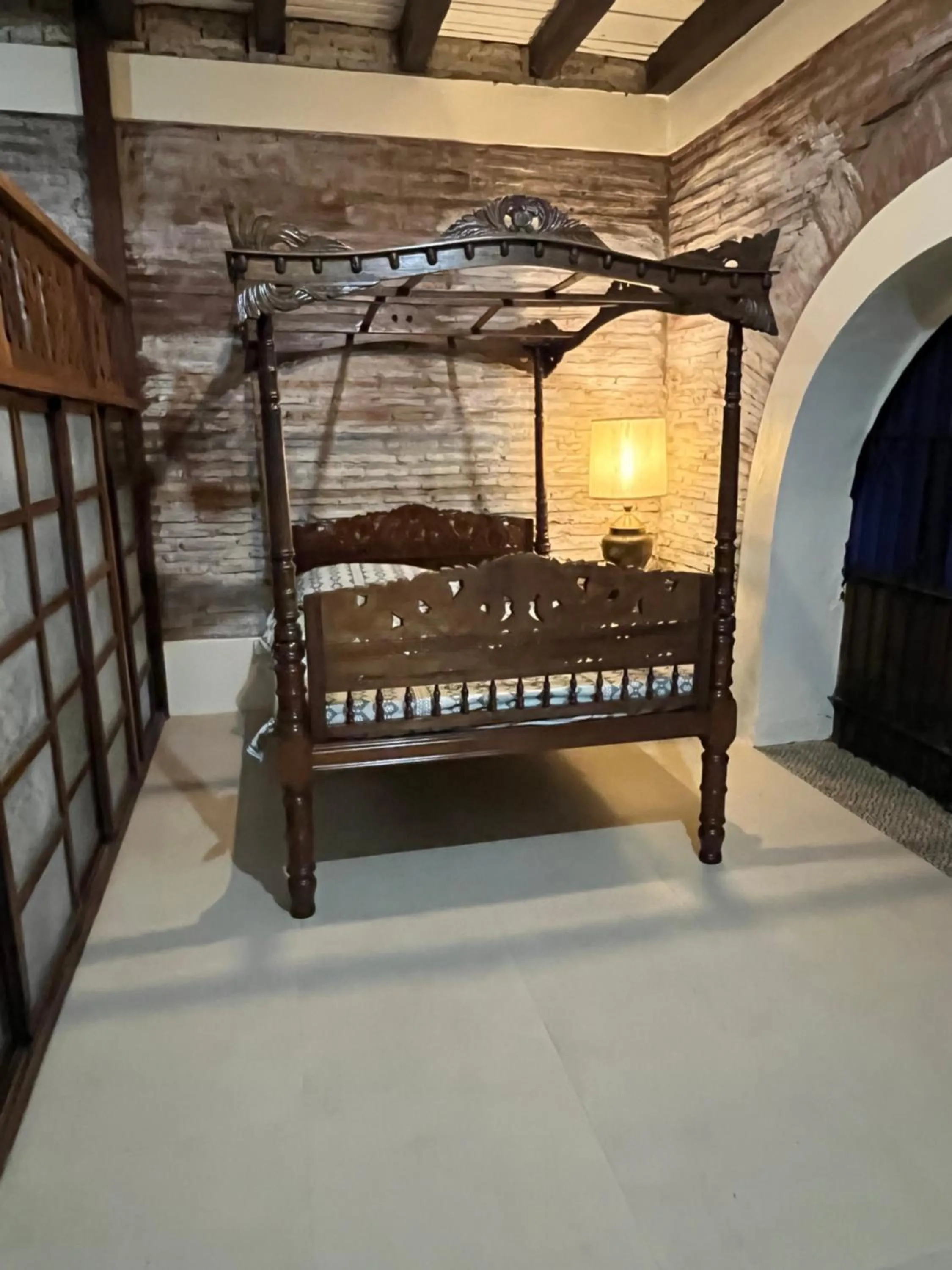 Bed in Villa Angela Heritage House
