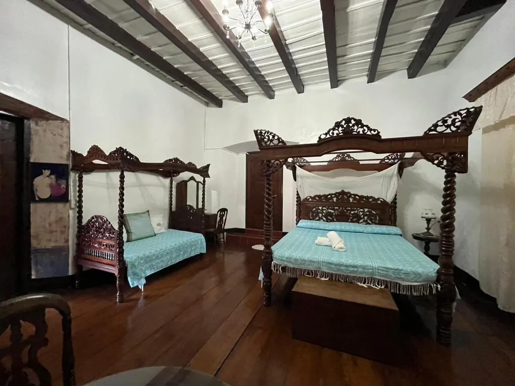 Bed in Villa Angela Heritage House
