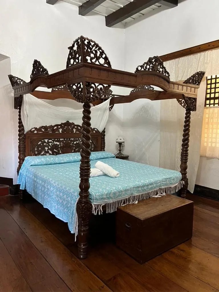 Bed in Villa Angela Heritage House