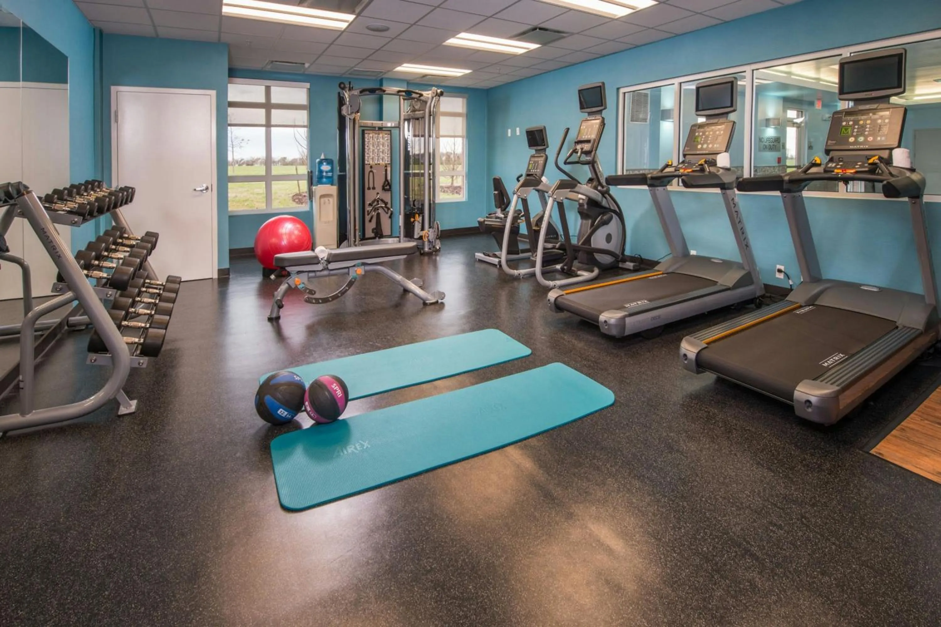 Fitness centre/facilities in Fairfield Inn & Suites by Marriott Easton