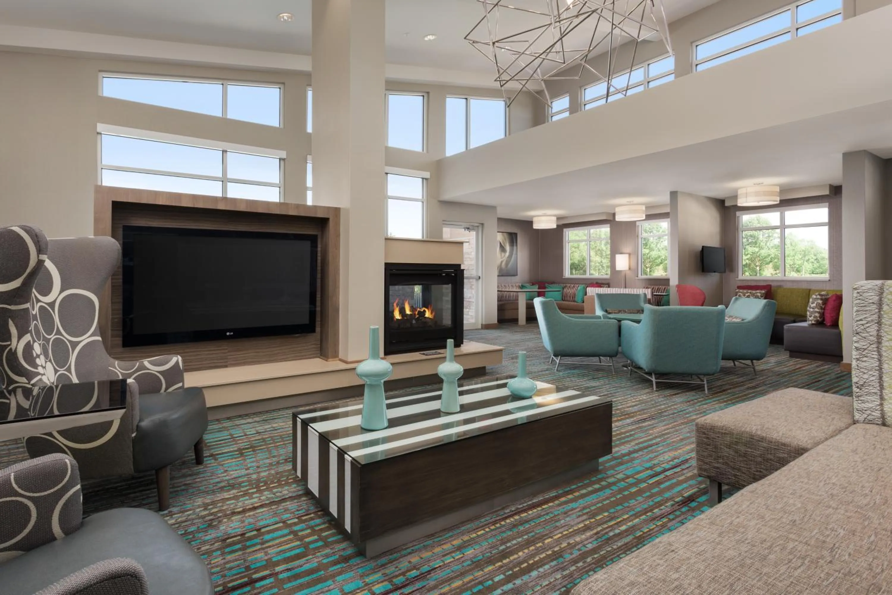 Lobby or reception in Residence Inn by Marriott Shreveport-Bossier City/Downtown
