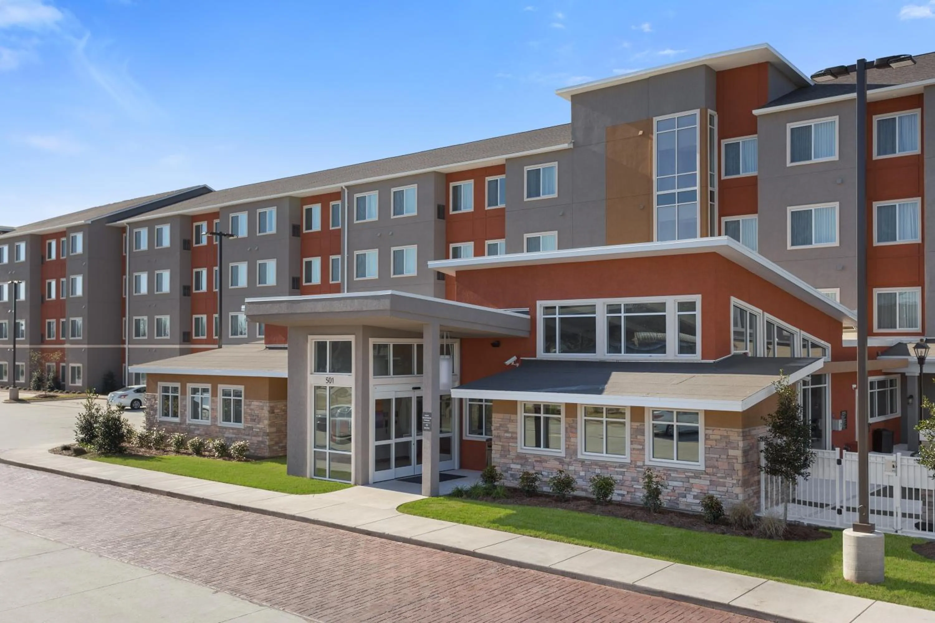 Property building in Residence Inn by Marriott Shreveport-Bossier City/Downtown