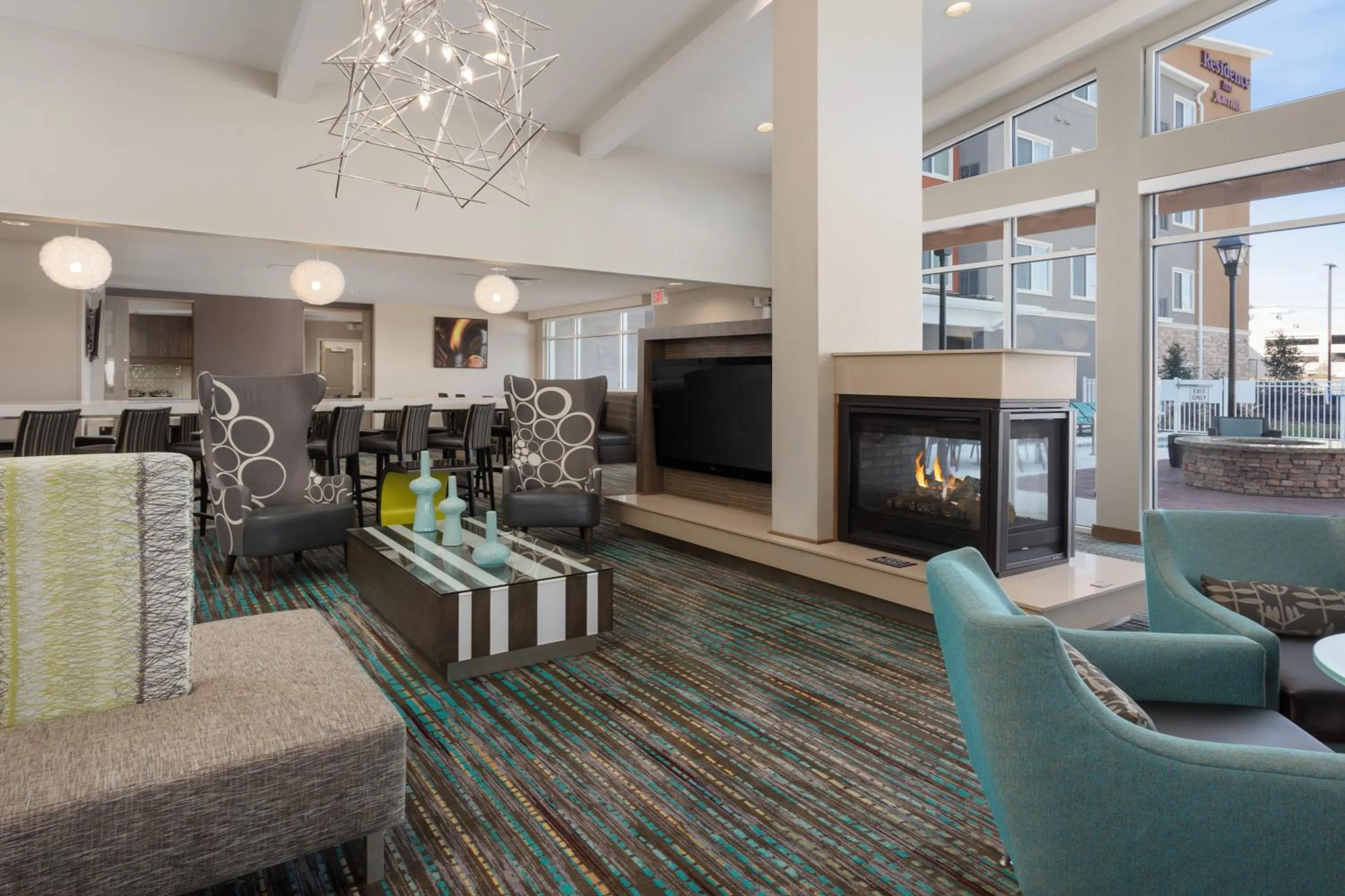 Lobby or reception in Residence Inn by Marriott Shreveport-Bossier City/Downtown