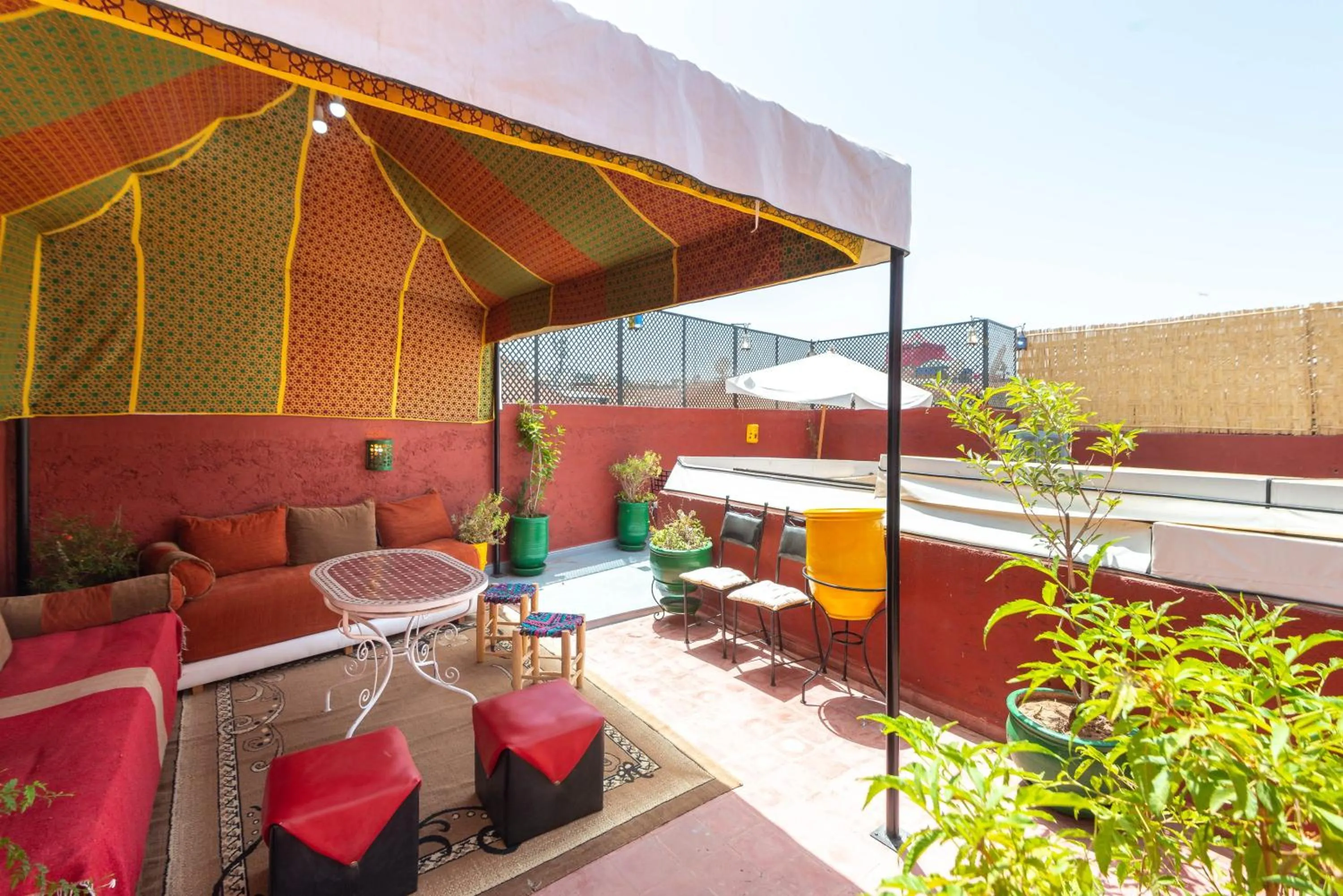 Balcony/Terrace in Riad Belko