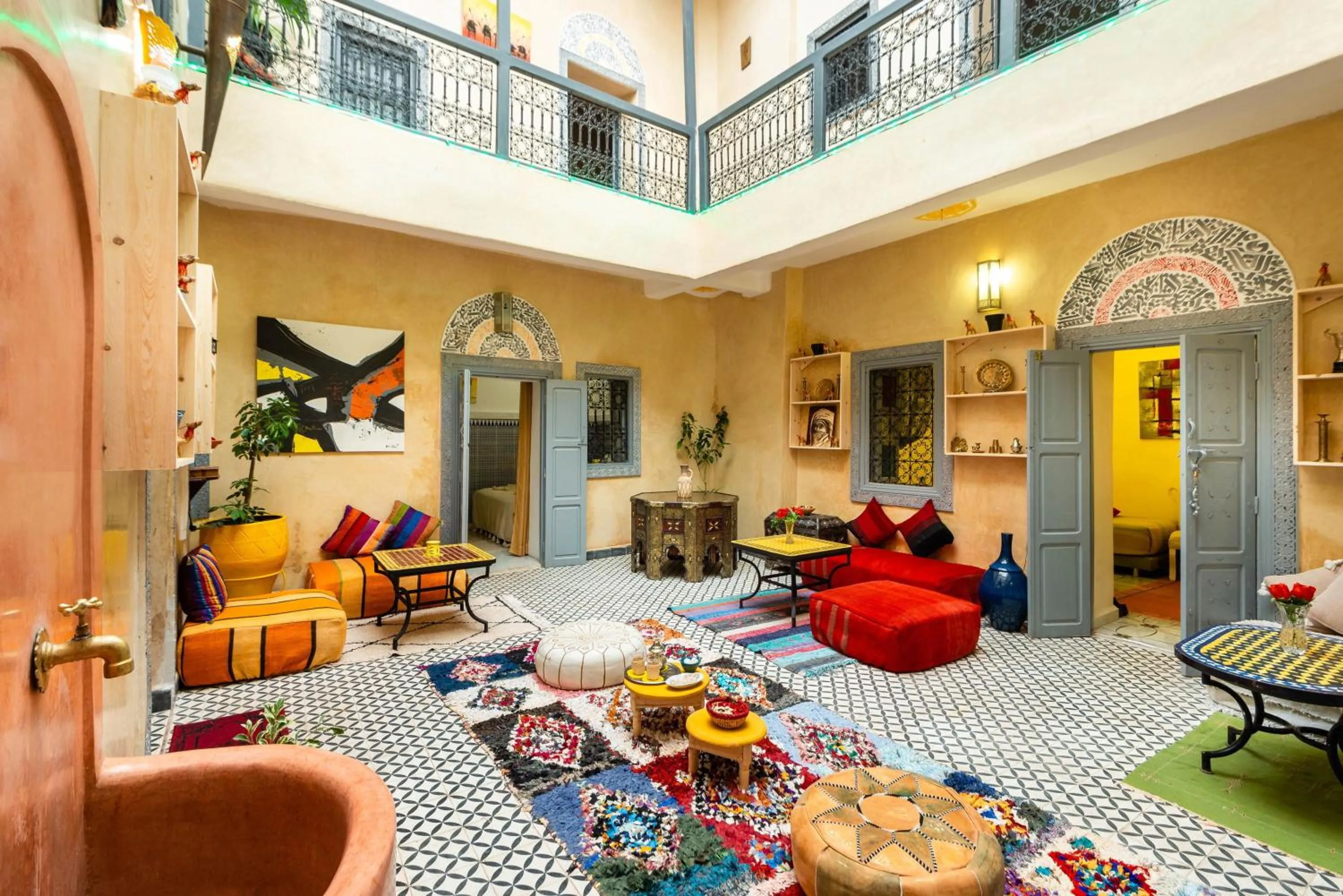 Balcony/Terrace in Riad Belko