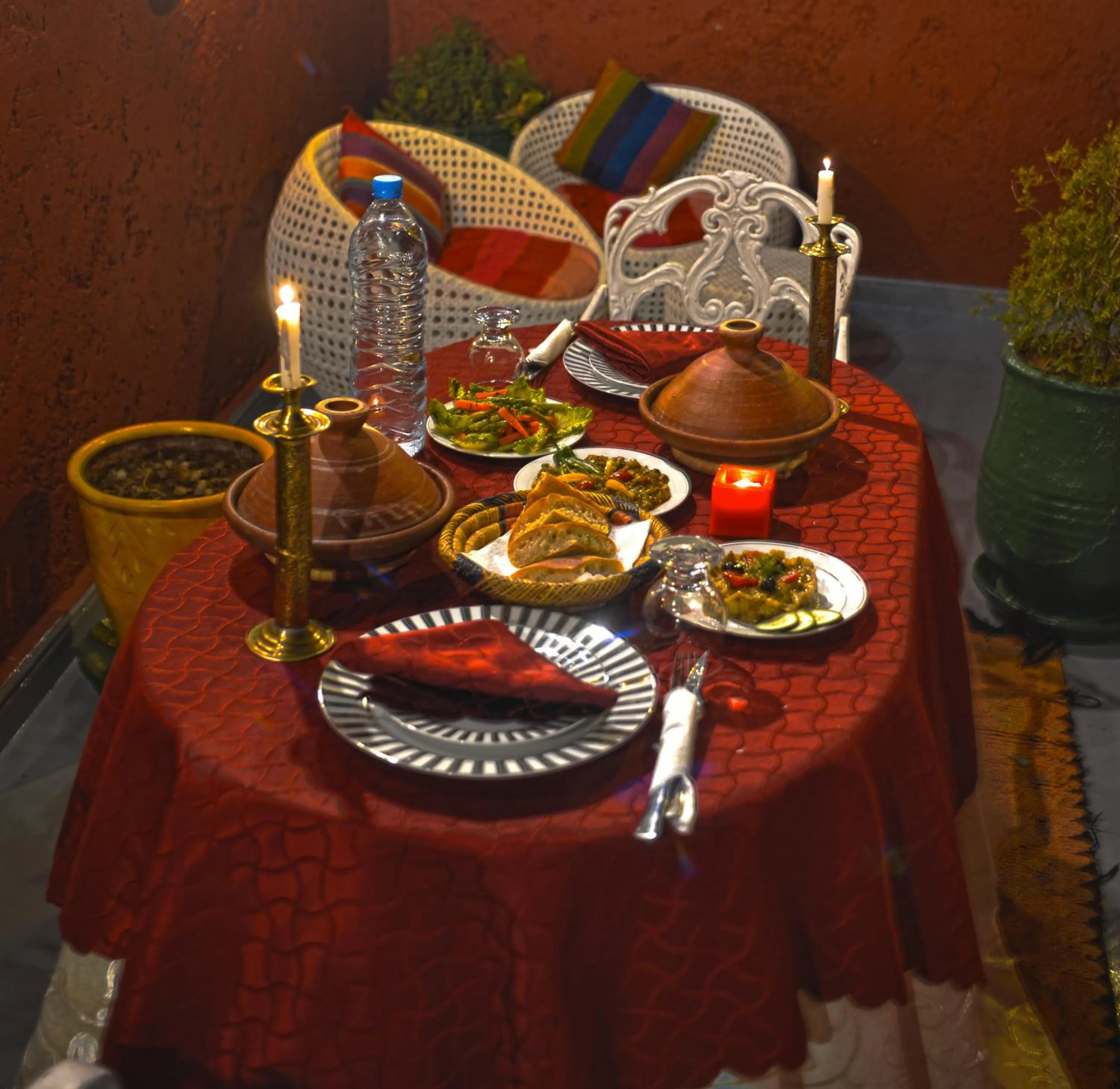 Food and drinks in Riad Belko